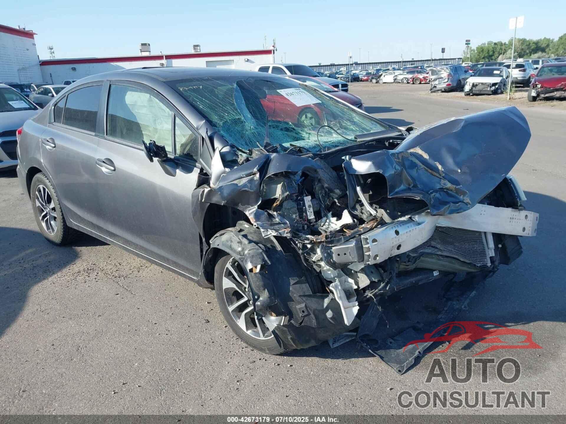 HONDA CIVIC 2013 - 19XFB2F84DE098640