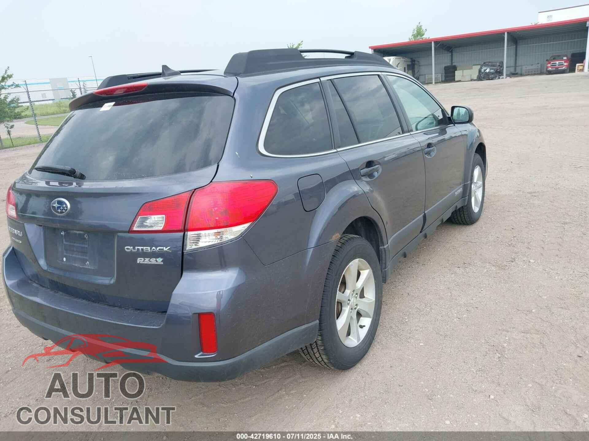 SUBARU OUTBACK 2014 - 4S4BRBLC4E3212322
