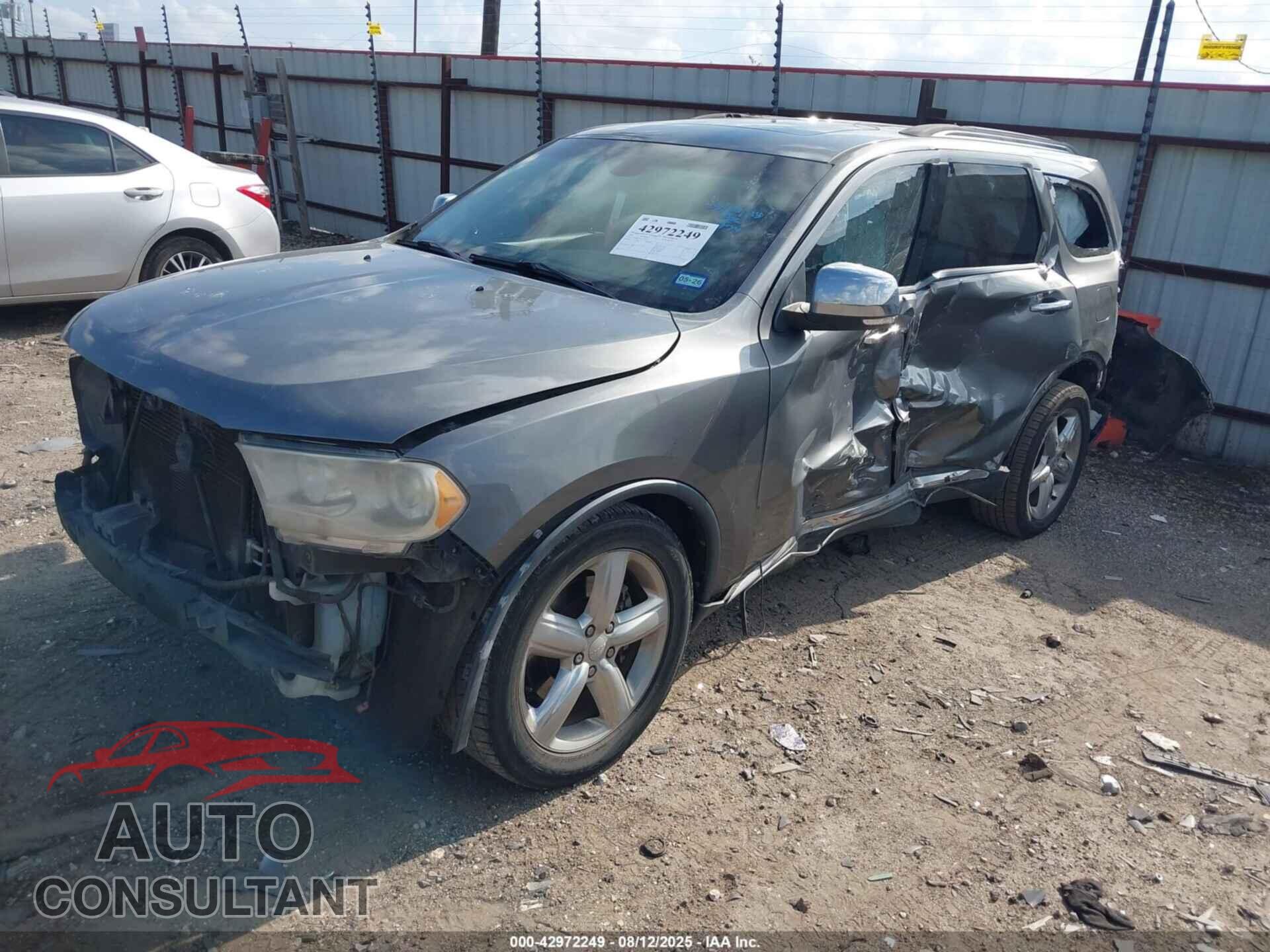 DODGE DURANGO 2012 - 1C4SDHET0CC251974