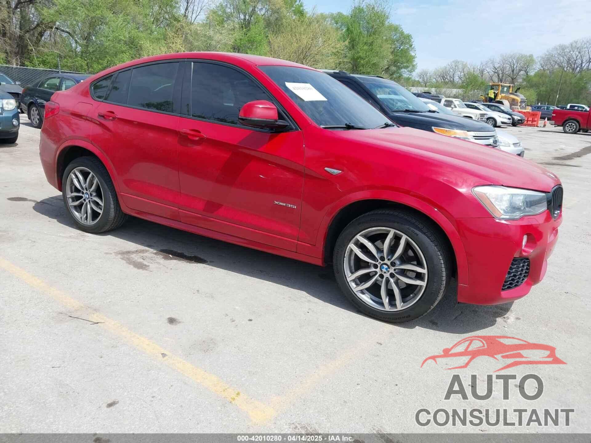 BMW X4 2015 - 5UXXW5C5XF0E87400
