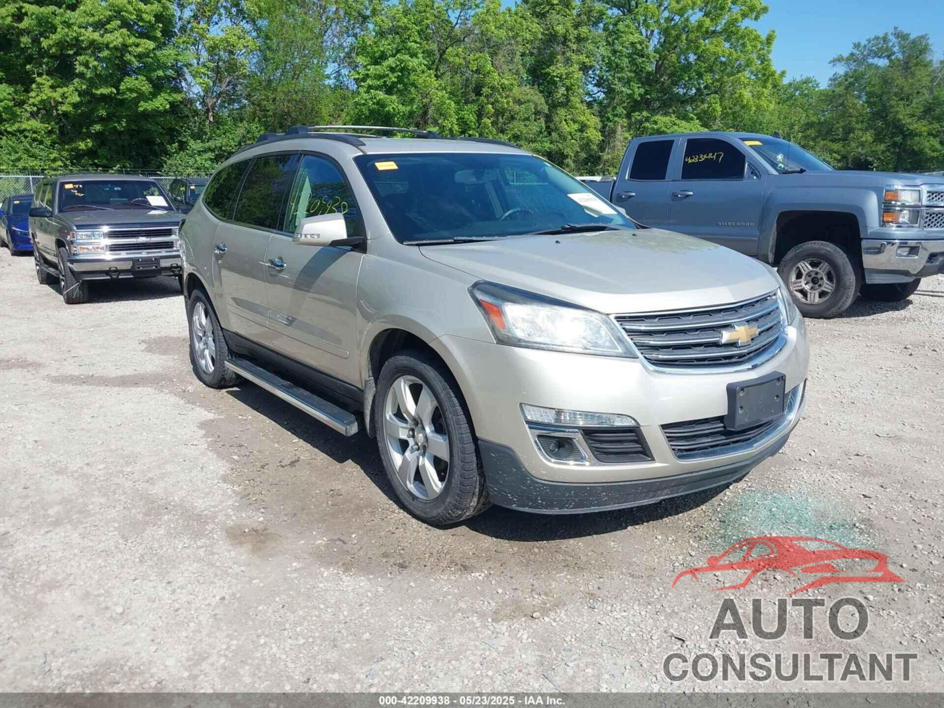 CHEVROLET TRAVERSE 2016 - 1GNKRGKDXGJ296003