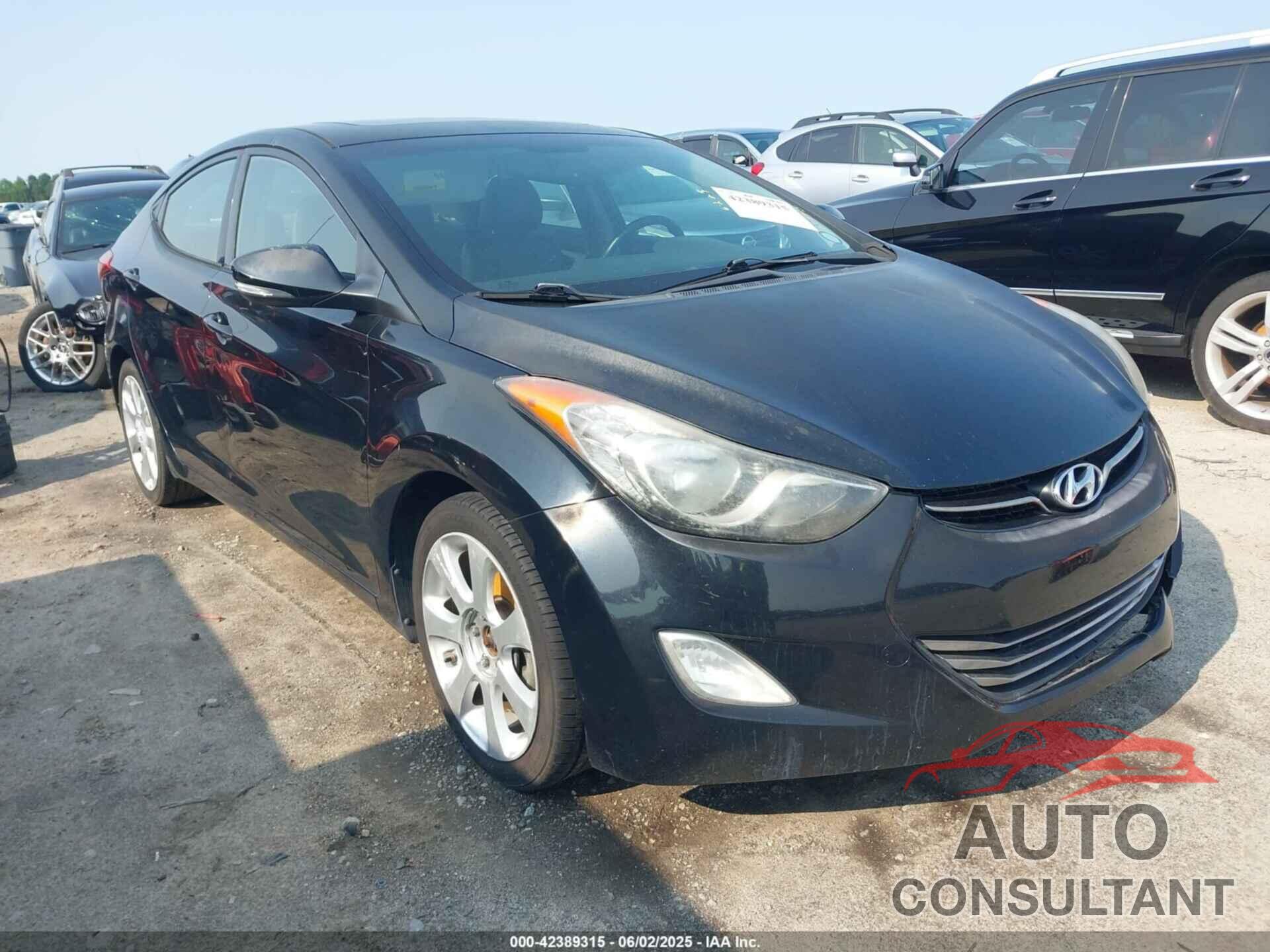 HYUNDAI ELANTRA 2013 - KMHDH4AEXDU656597