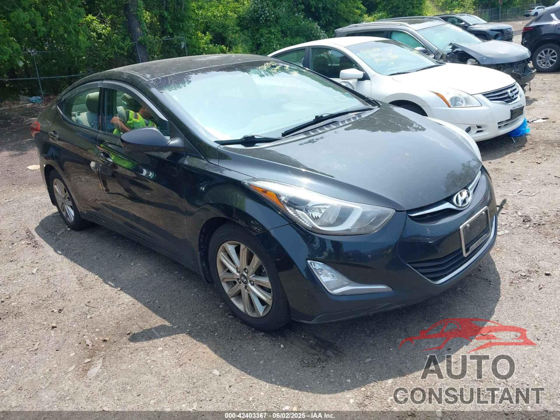 HYUNDAI ELANTRA 2016 - 5NPDH4AEXGH790089