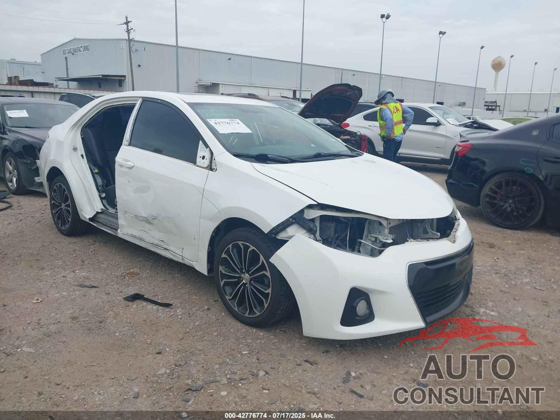 TOYOTA COROLLA 2014 - 2T1BURHE5EC226386