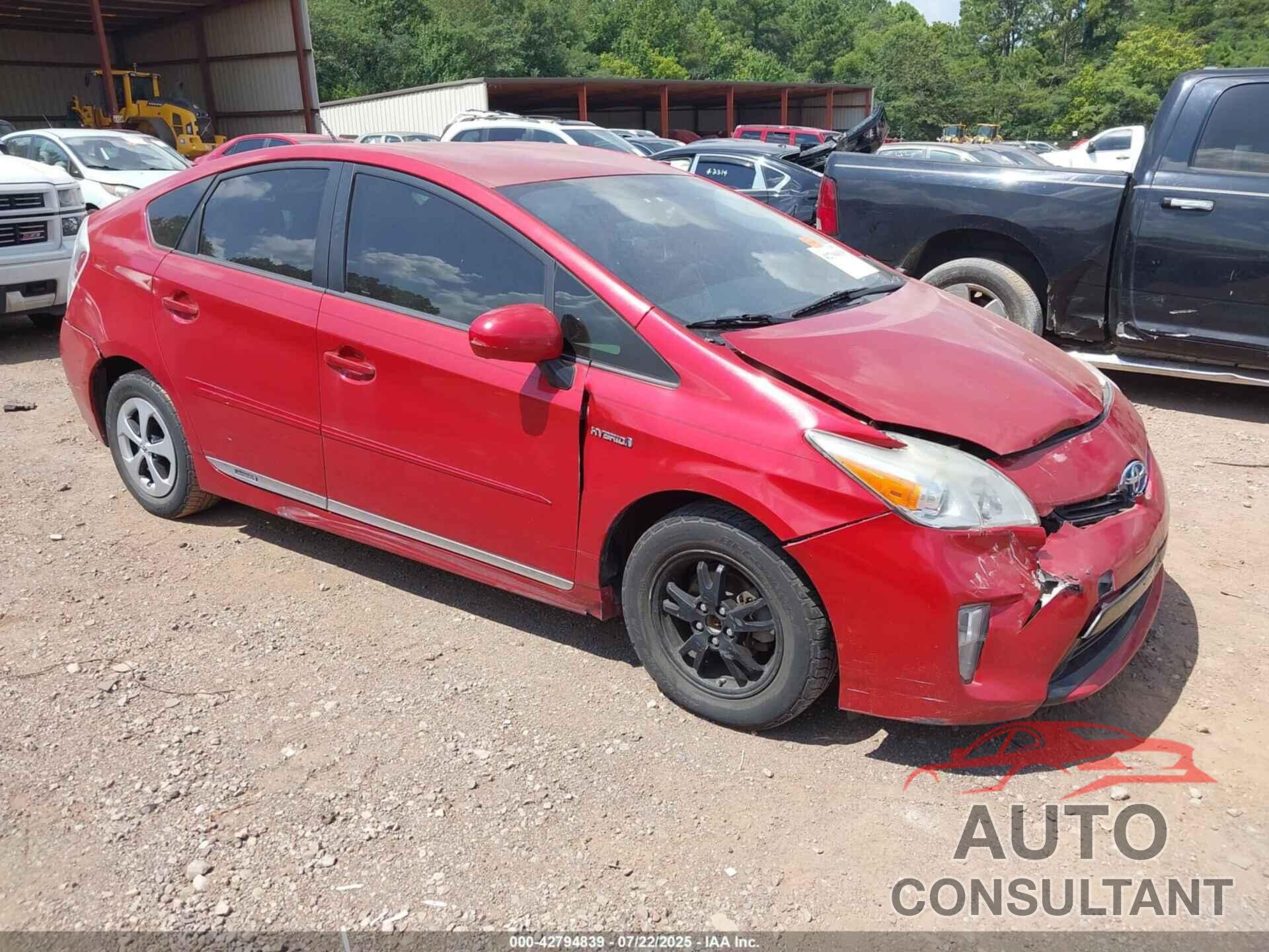 TOYOTA PRIUS 2013 - JTDKN3DU0D1639651