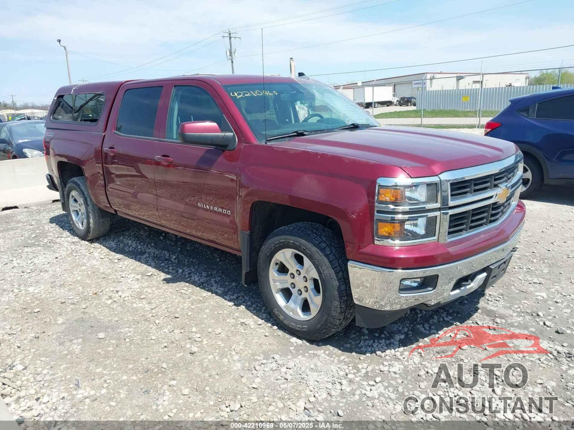 CHEVROLET SILVERADO 1500 2015 - 3GCUKREC0FG428366