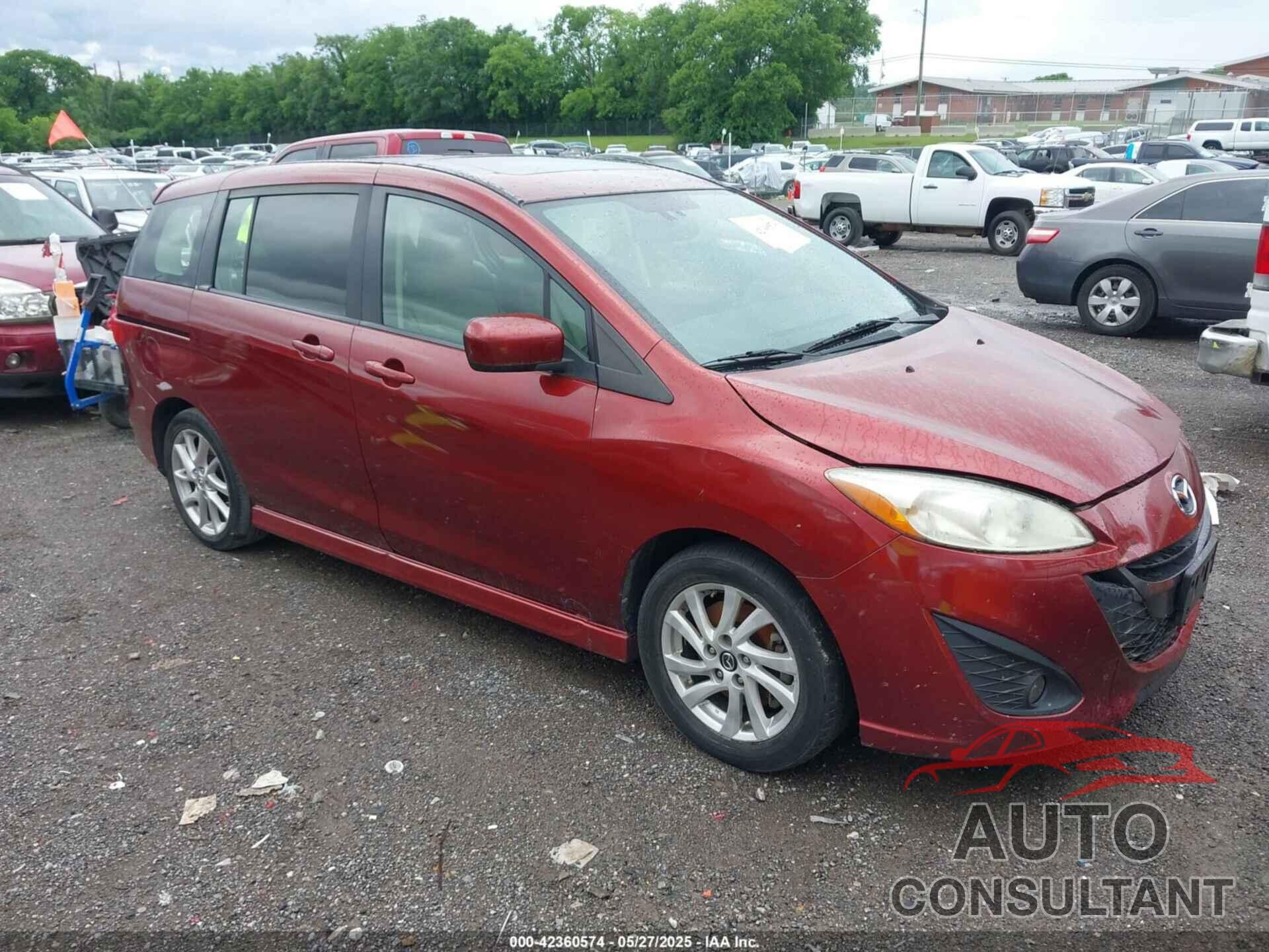 MAZDA MAZDA5 2012 - JM1CW2DLXC0134997