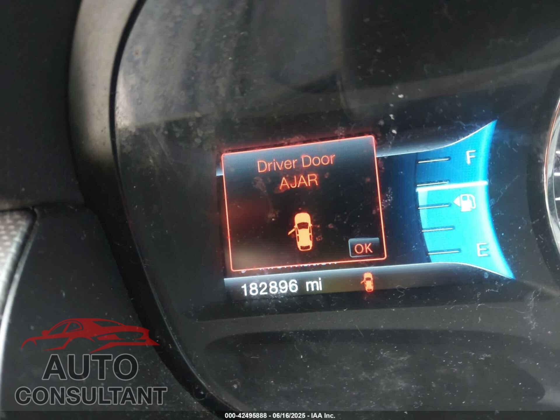 FORD EDGE 2012 - 2FMDK3J96CBA09620