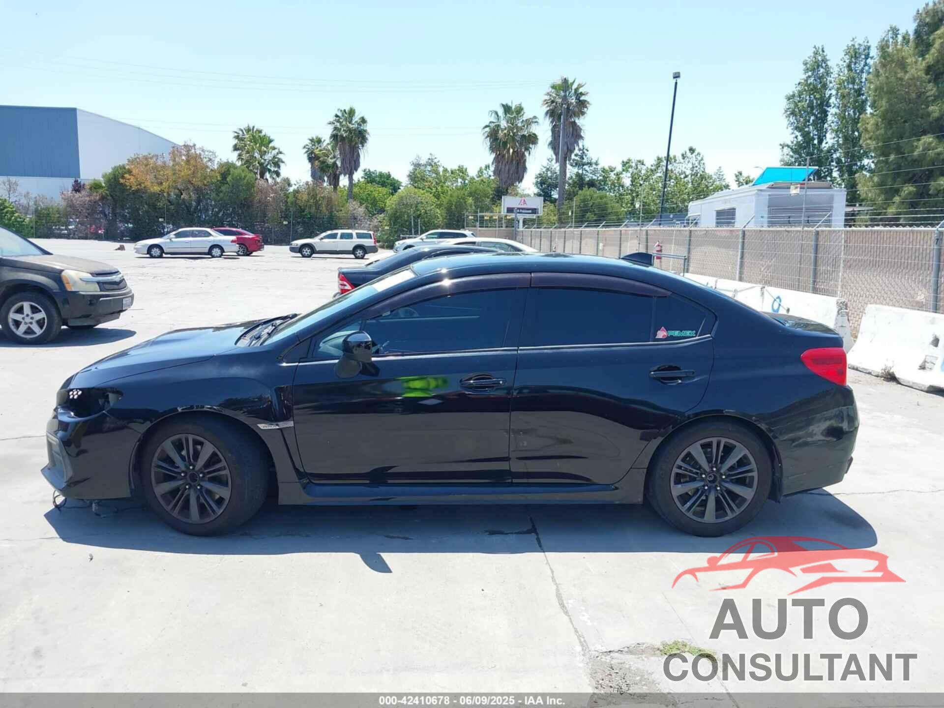 SUBARU WRX 2015 - JF1VA1G60F9803890