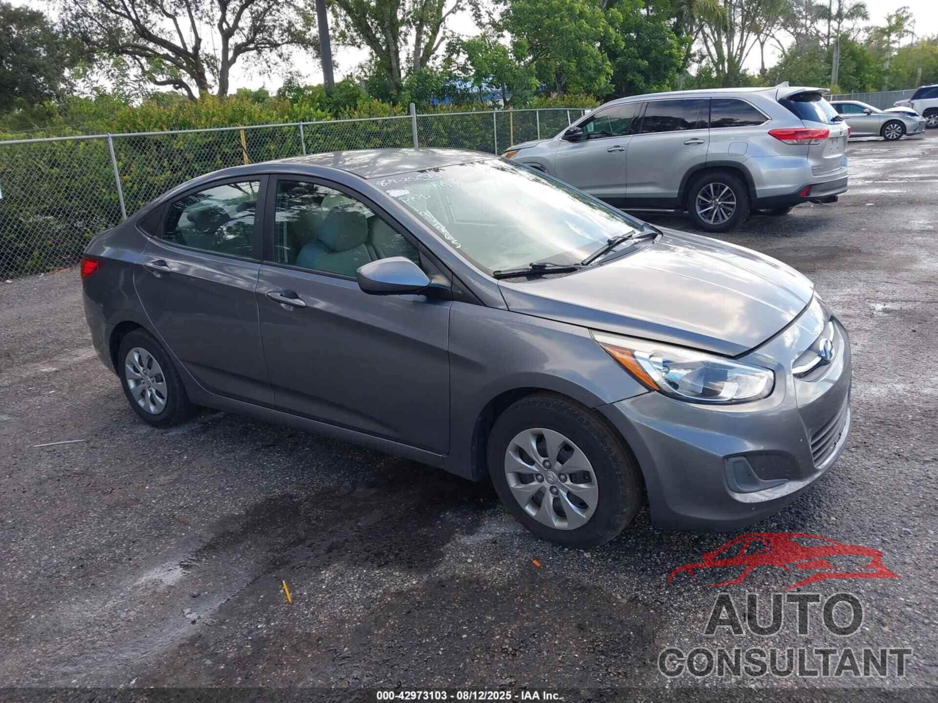 HYUNDAI ACCENT 2017 - KMHCT4AE5HU193865