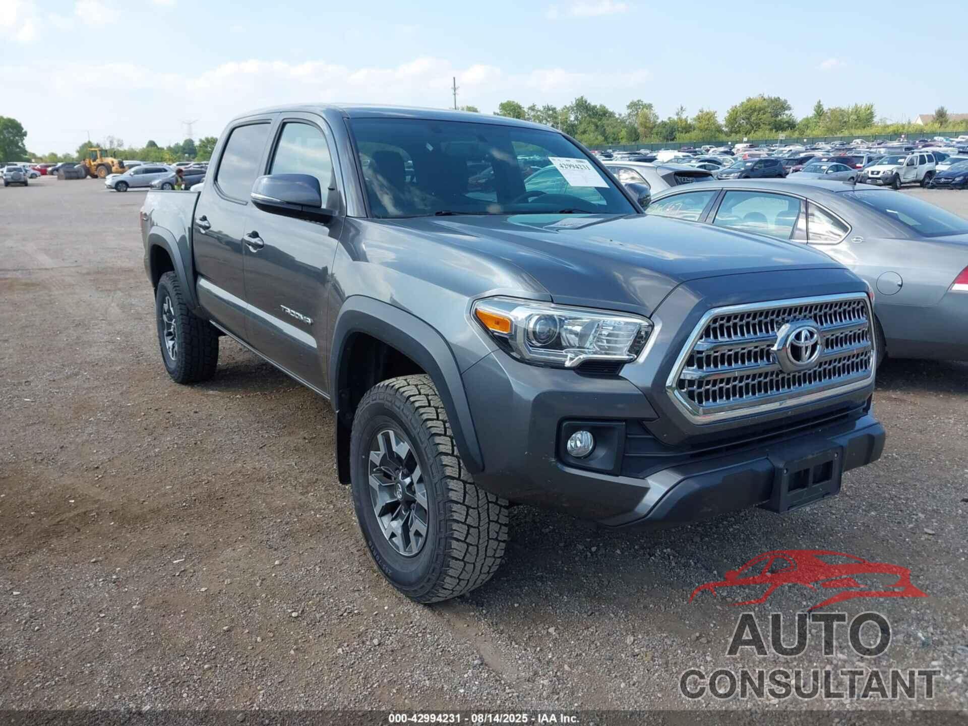 TOYOTA TACOMA 2016 - 3TMCZ5ANXGM039535