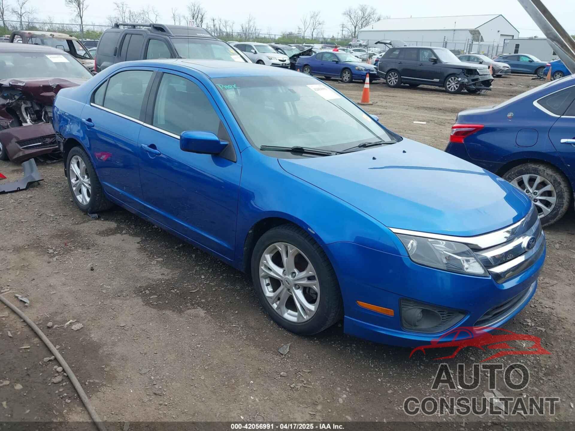 FORD FUSION 2012 - 3FAHP0HA4CR374598
