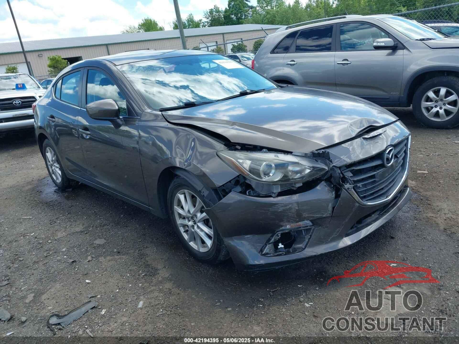 MAZDA MAZDA3 2016 - JM1BM1U76G1326853