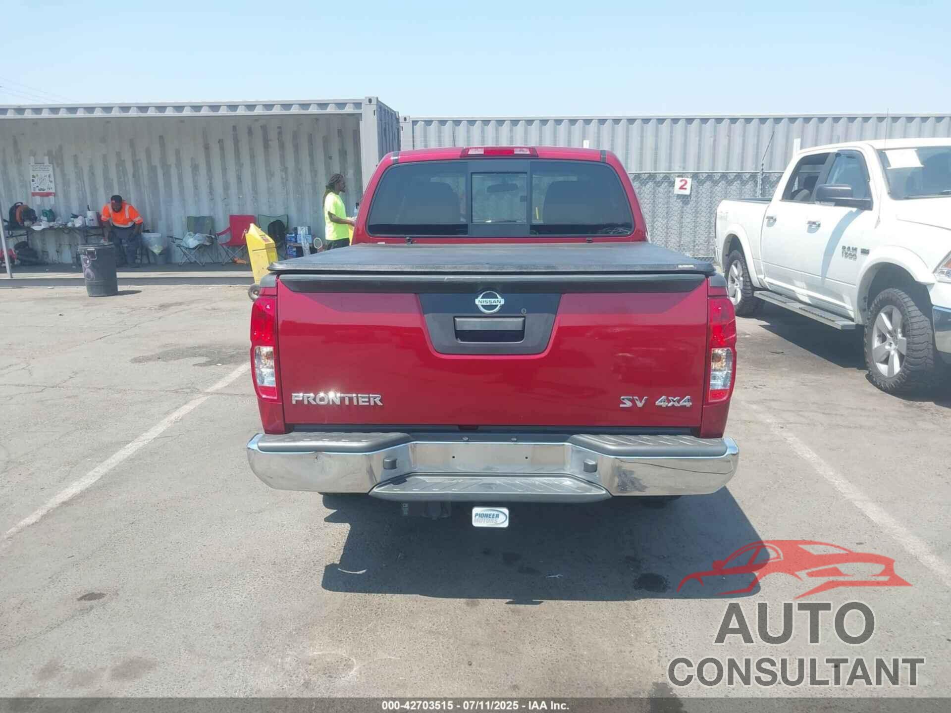 NISSAN FRONTIER 2019 - 1N6AD0EV4KN705996