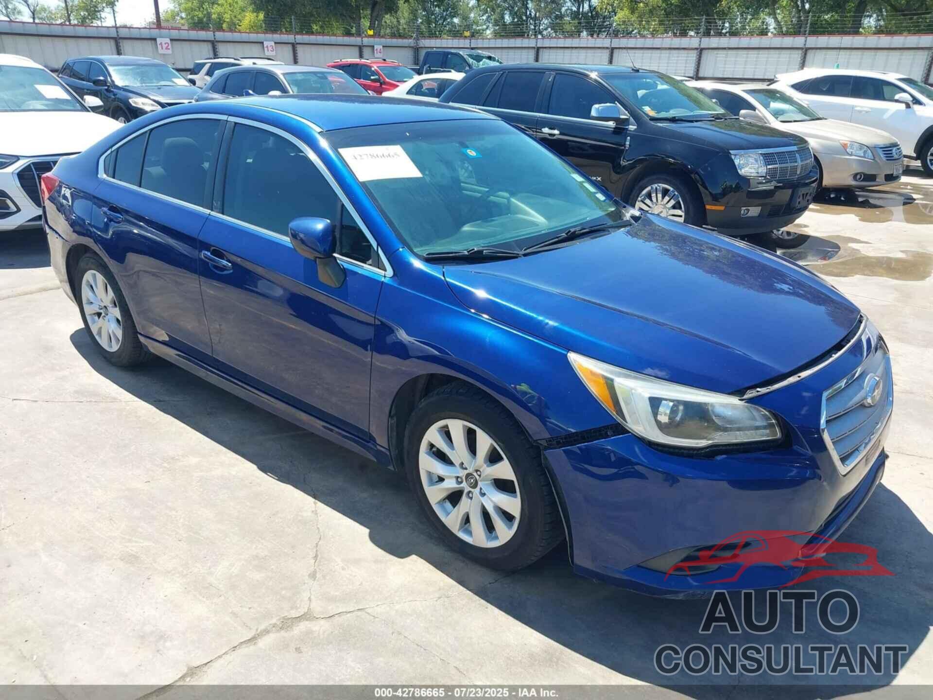 SUBARU LEGACY 2017 - 4S3BNAC65H3044652
