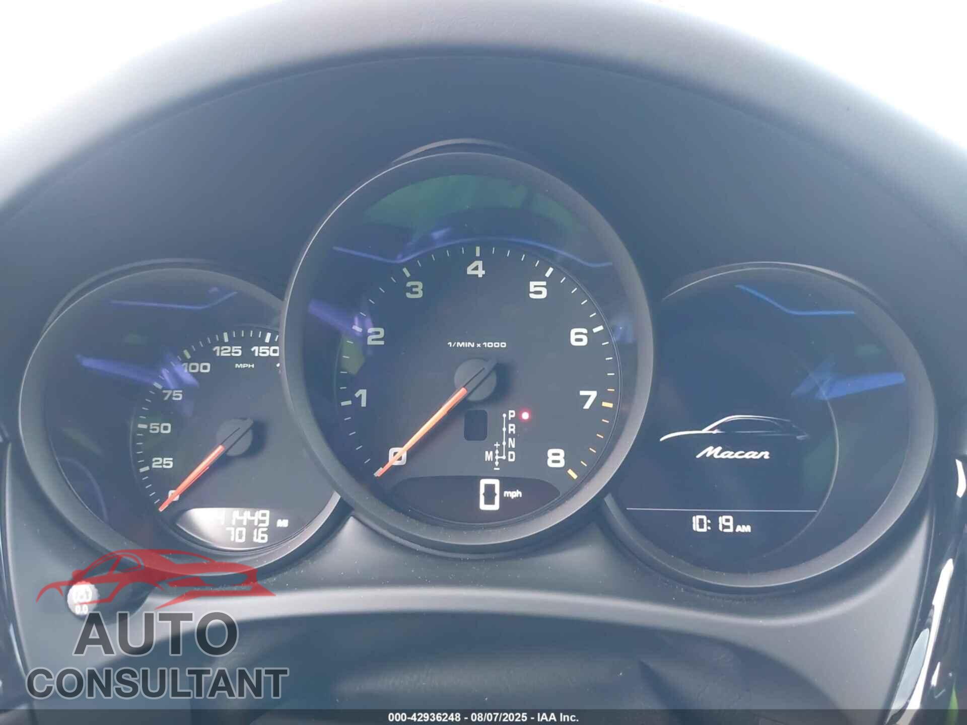 PORSCHE MACAN 2021 - WP1AA2A5XMLB15862