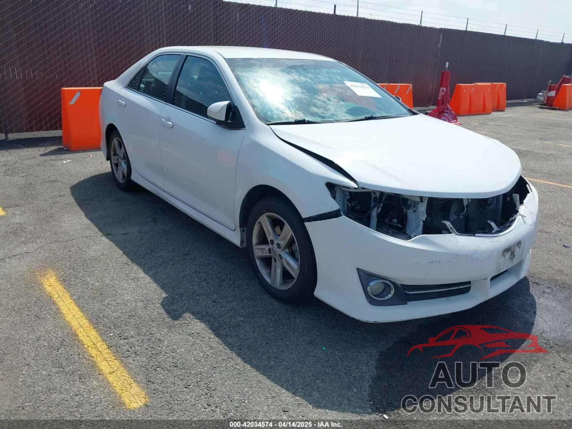 TOYOTA CAMRY 2012 - 4T1BF1FK6CU156333