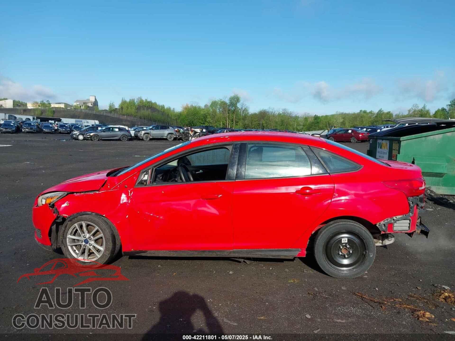 FORD FOCUS 2016 - 1FADP3F29GL219111