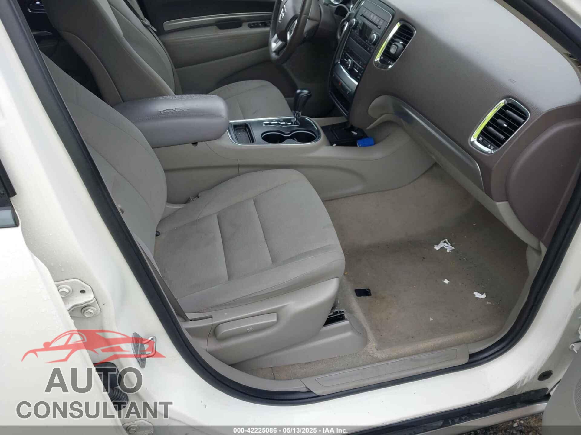DODGE DURANGO 2012 - 1C4RDJAG7CC122287