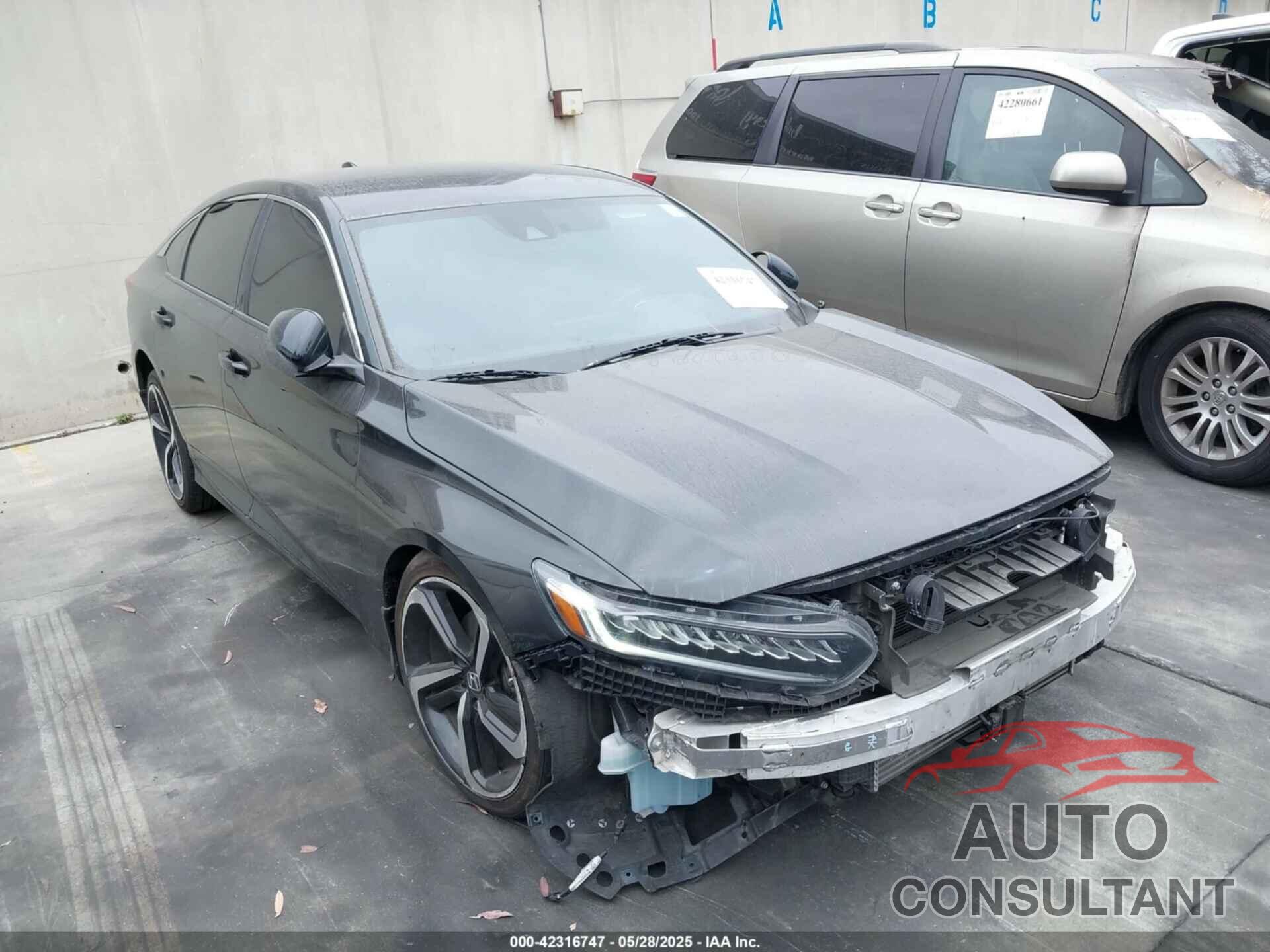 HONDA ACCORD 2021 - 1HGCV1F39MA038804