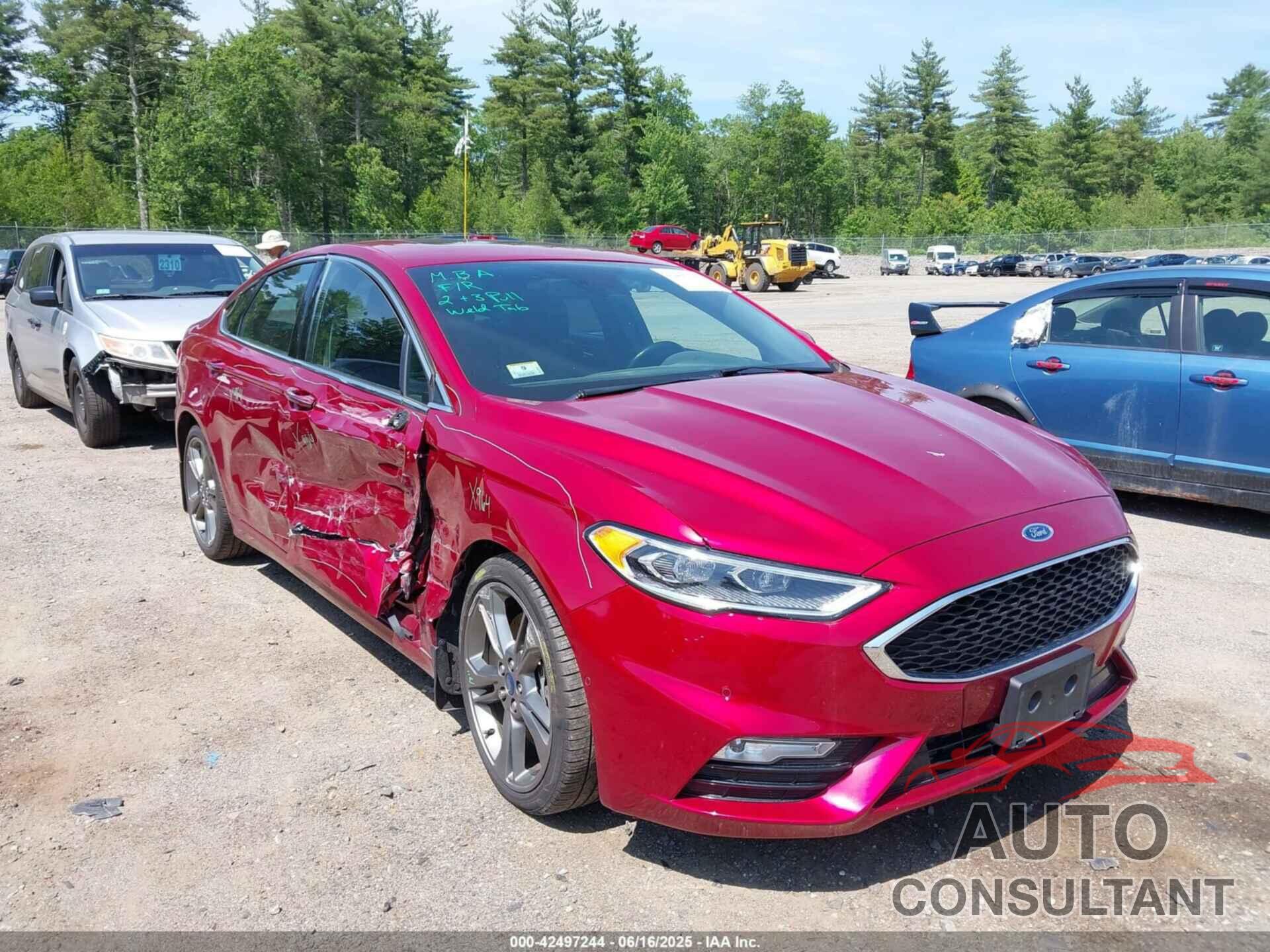FORD FUSION 2019 - 3FA6P0VP5KR212168