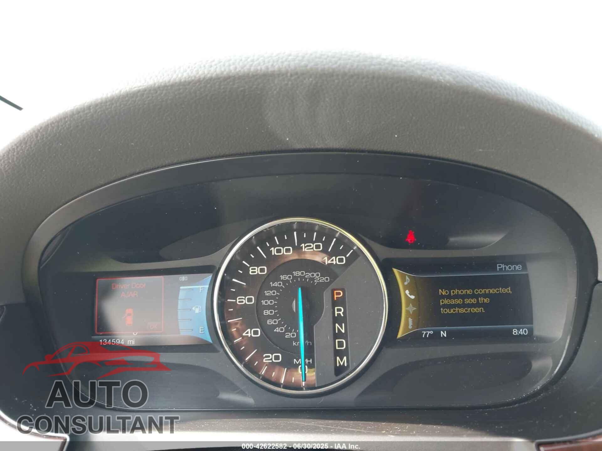 FORD EDGE 2012 - 2FMDK3KC1CBA72683