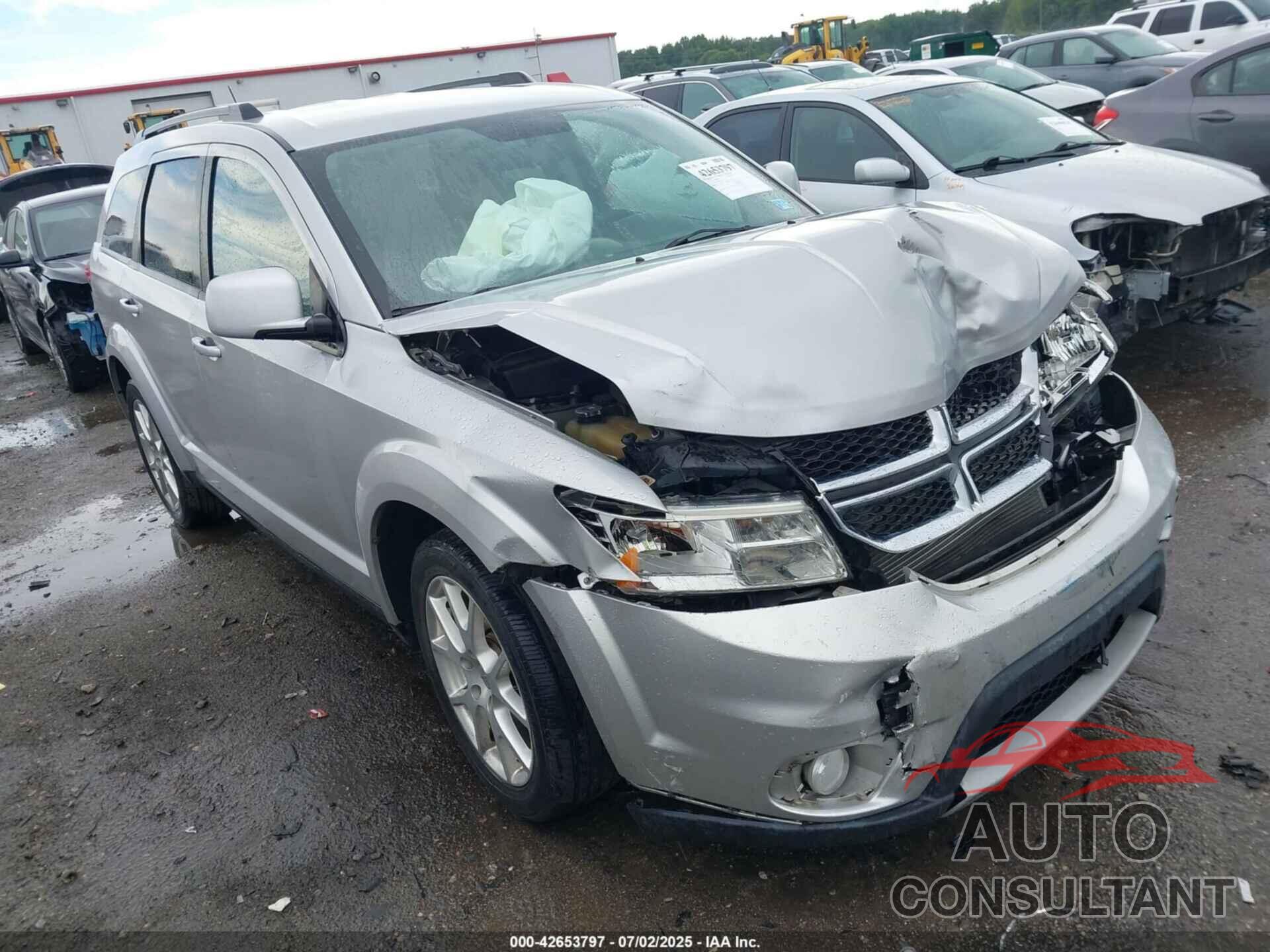 DODGE JOURNEY 2012 - 3C4PDCBG7CT203649