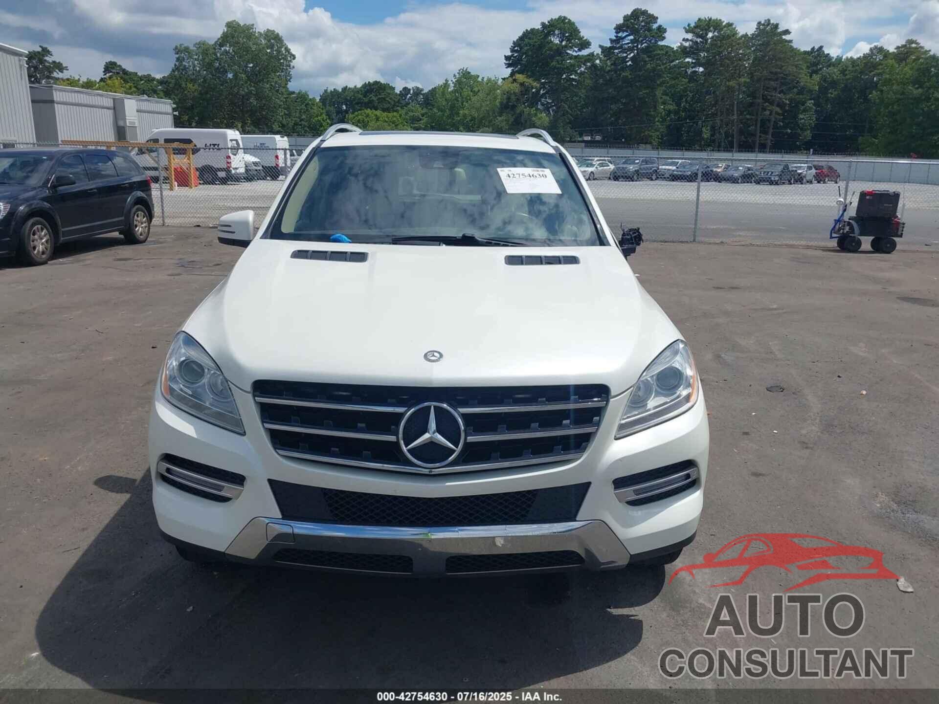 MERCEDES-BENZ ML 350 2014 - 4JGDA5HB8EA271709