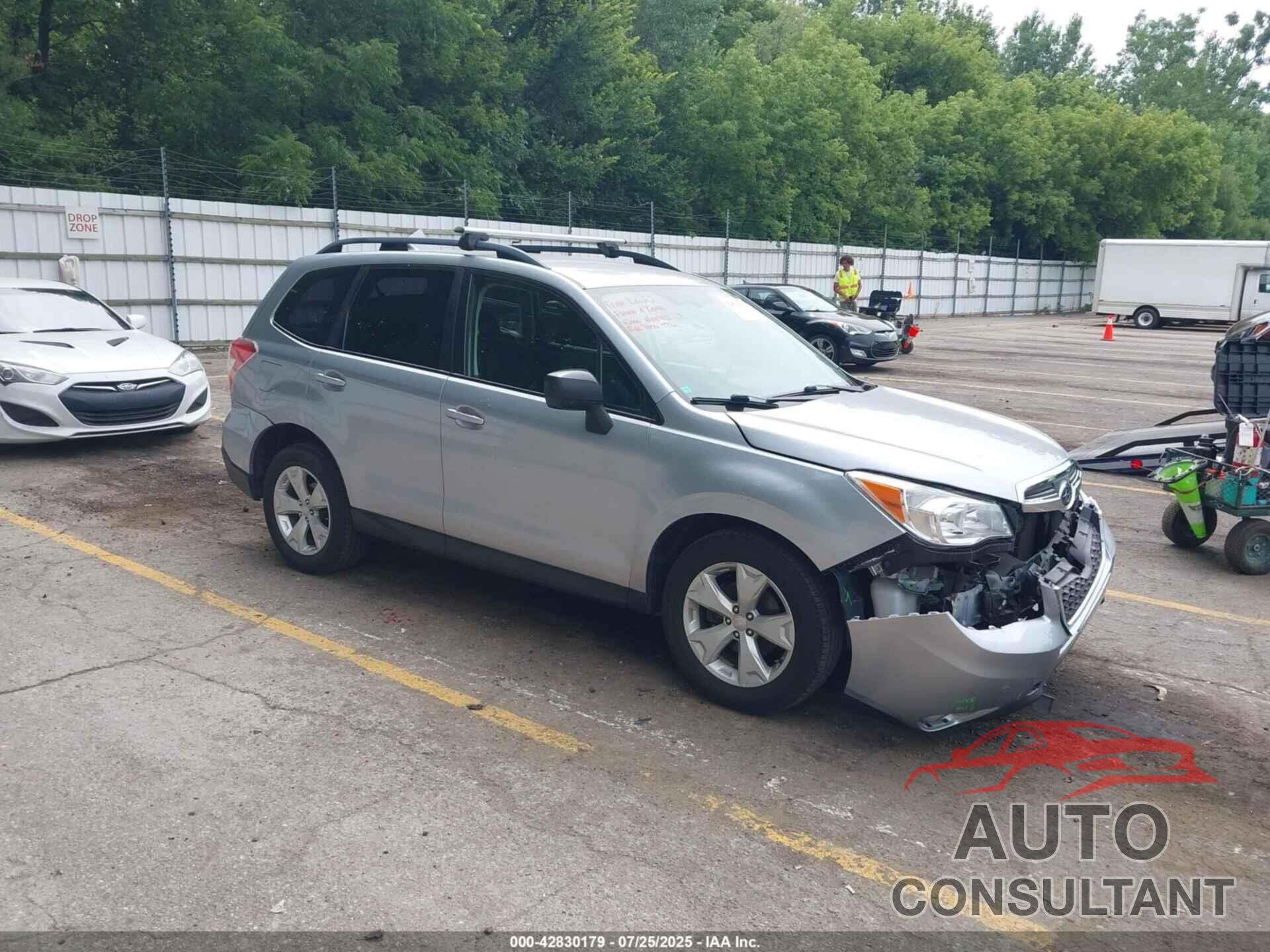 SUBARU FORESTER 2016 - JF2SJABC0GH547138
