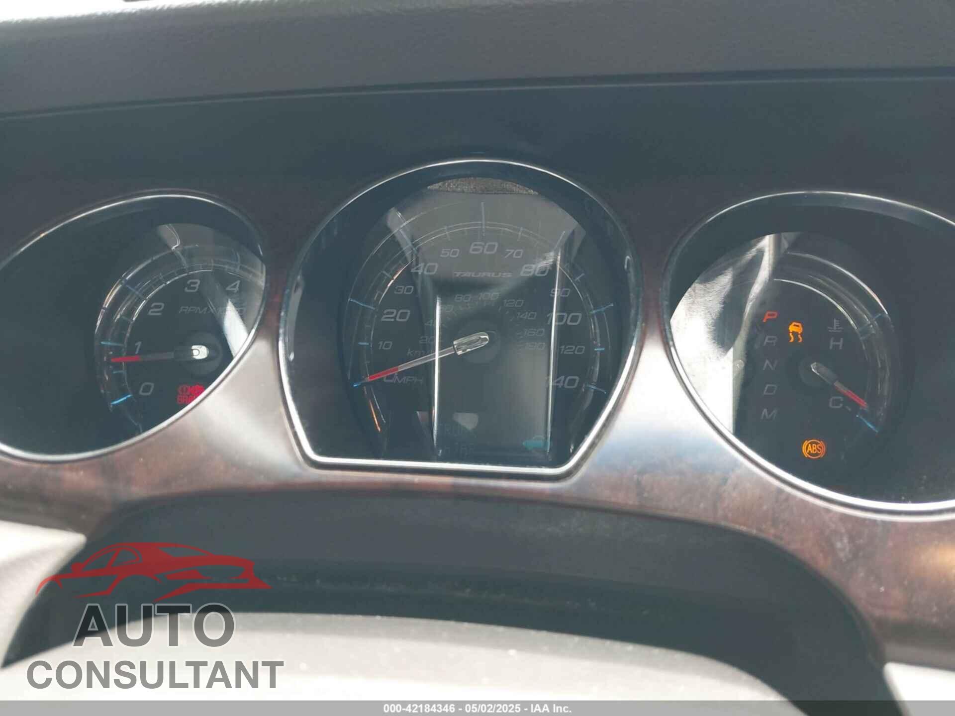 FORD TAURUS 2012 - 1FAHP2FW7CG133264