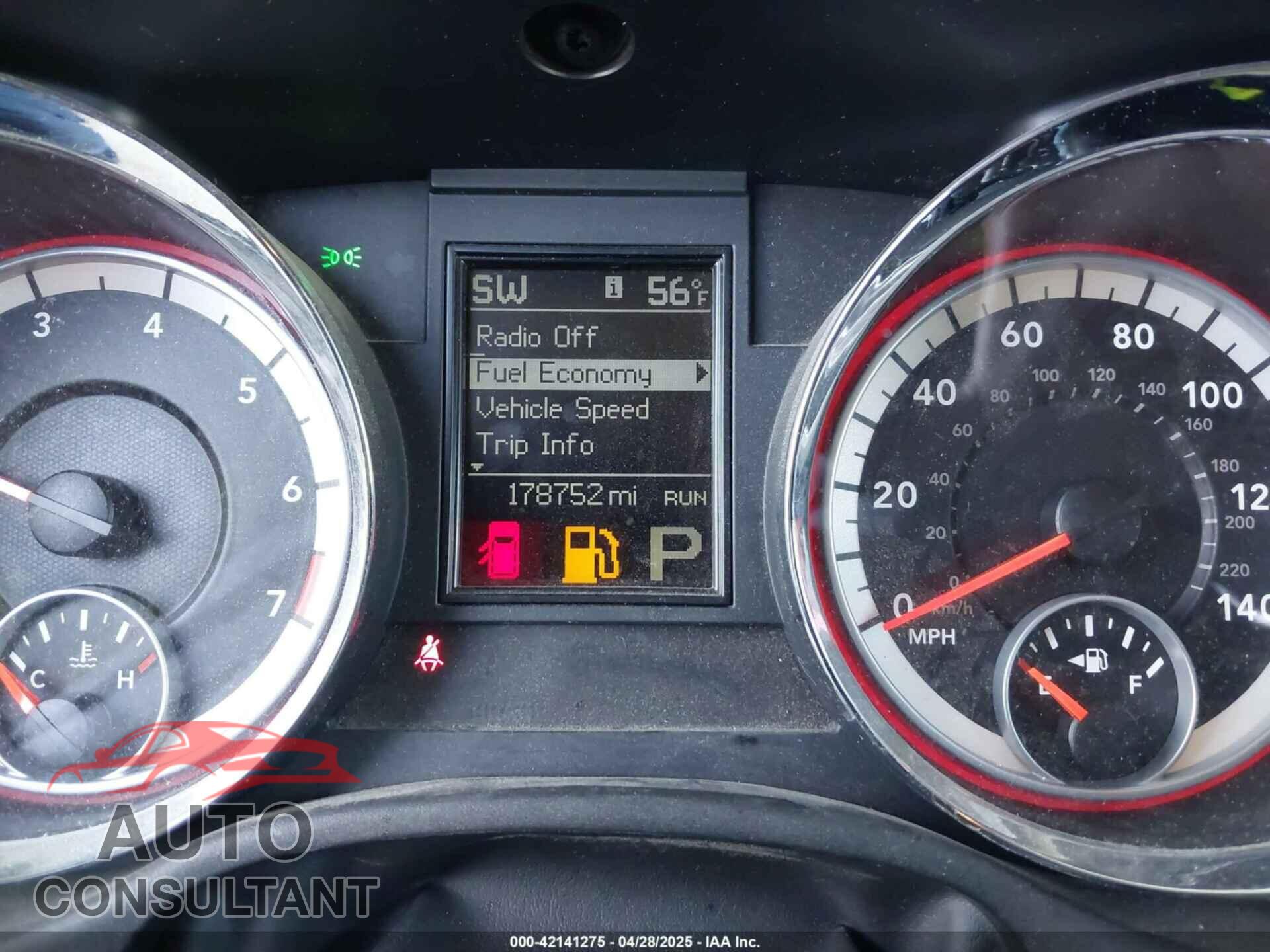 DODGE DURANGO 2013 - 1C4RDHDG0DC616982