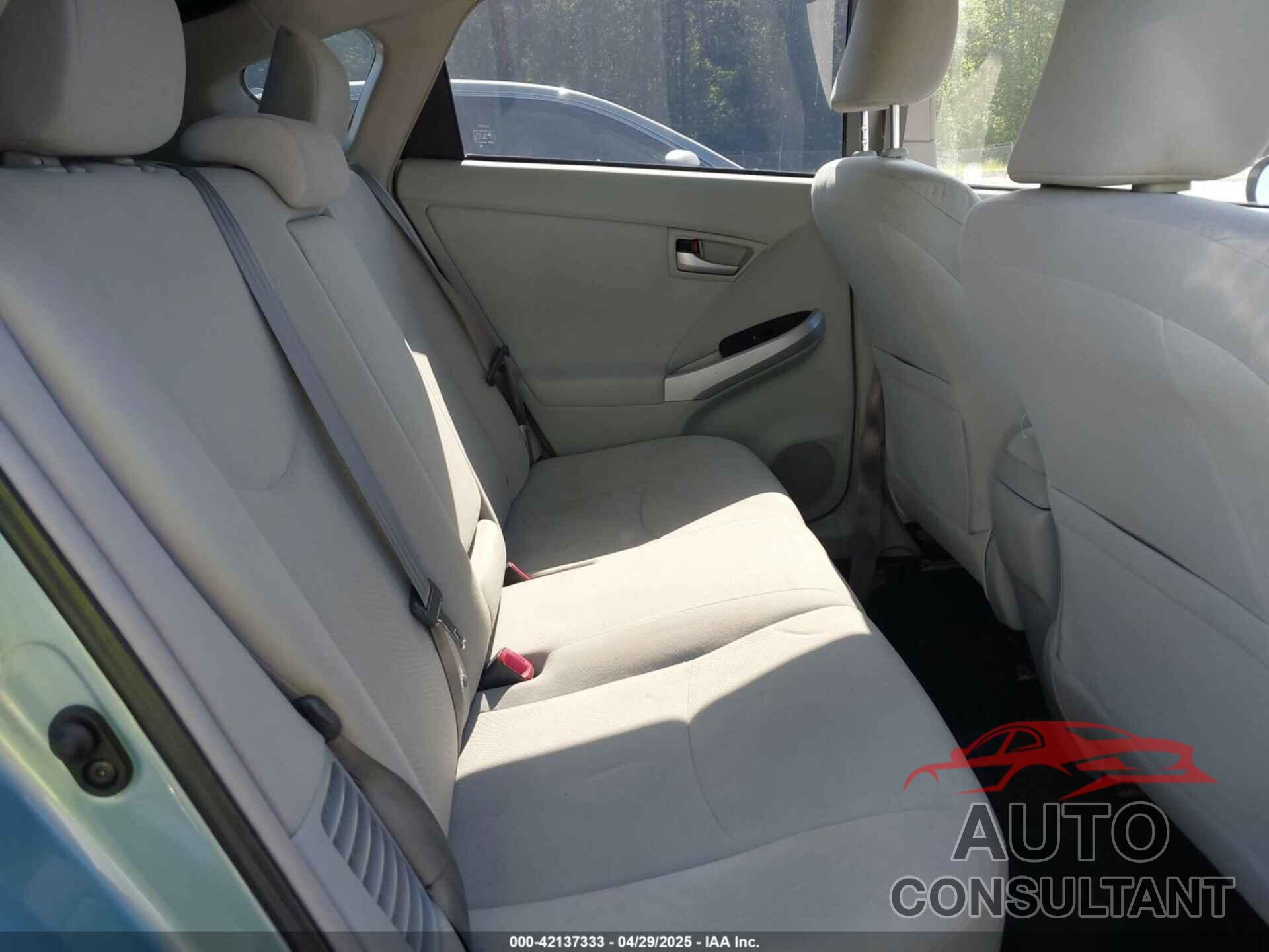 TOYOTA PRIUS 2013 - JTDKN3DU7D1616318