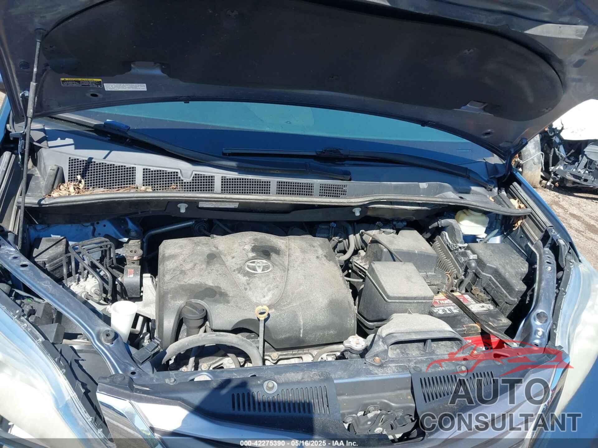 TOYOTA SIENNA 2017 - 5TDDZ3DC4HS156287