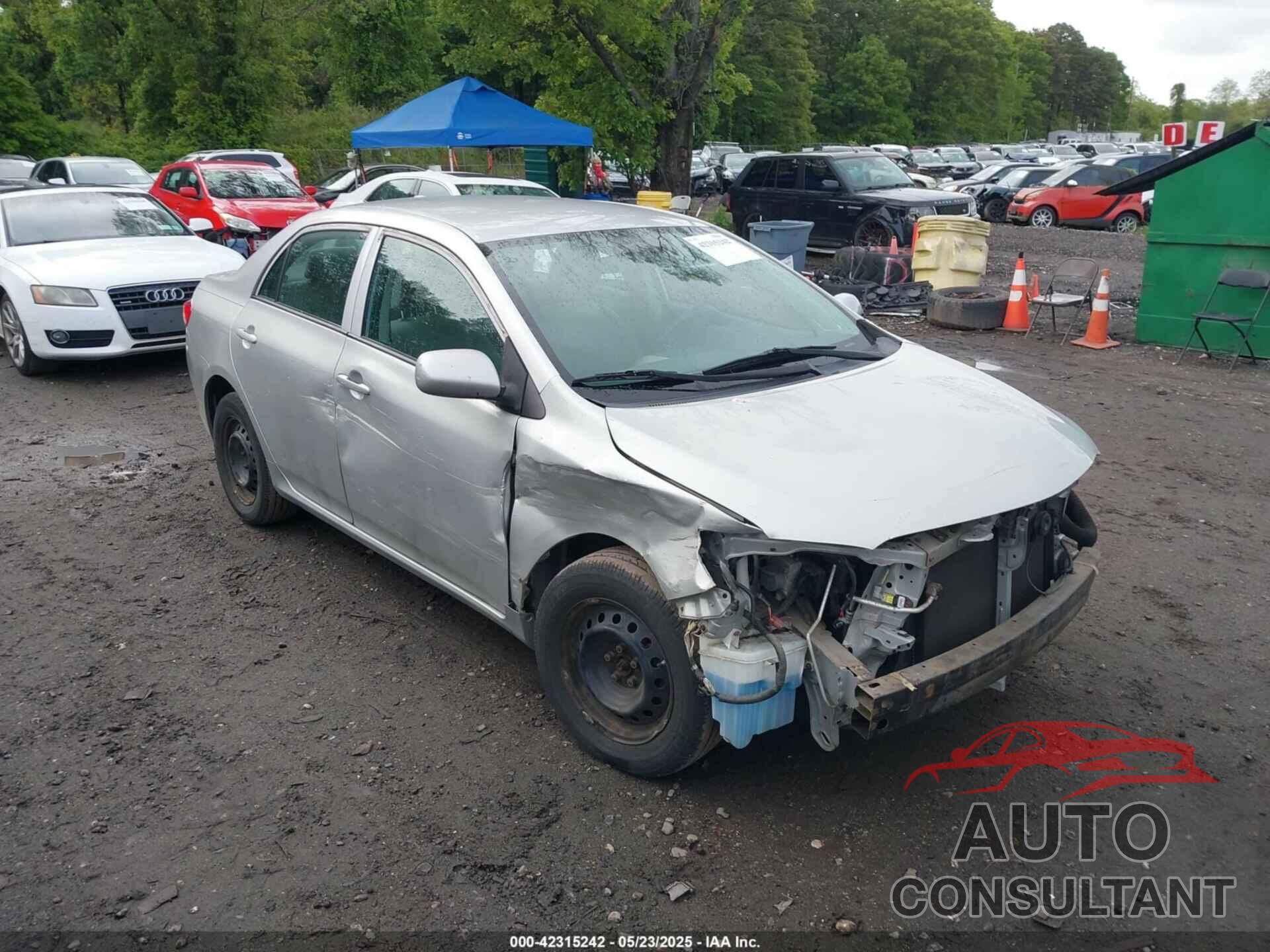 TOYOTA COROLLA 2010 - 2T1BU4EE4AC307784