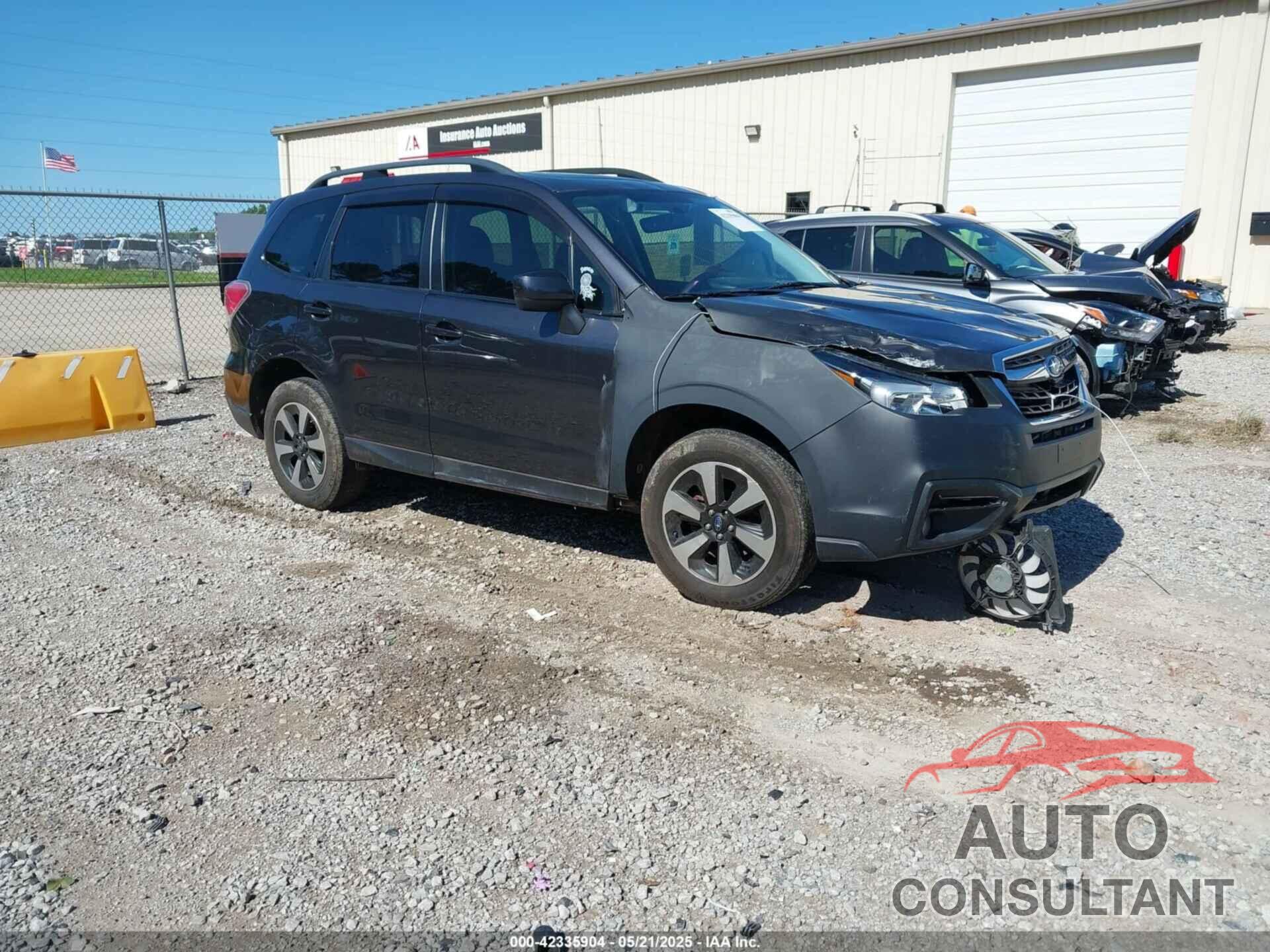 SUBARU FORESTER 2018 - JF2SJAGC8JH519426