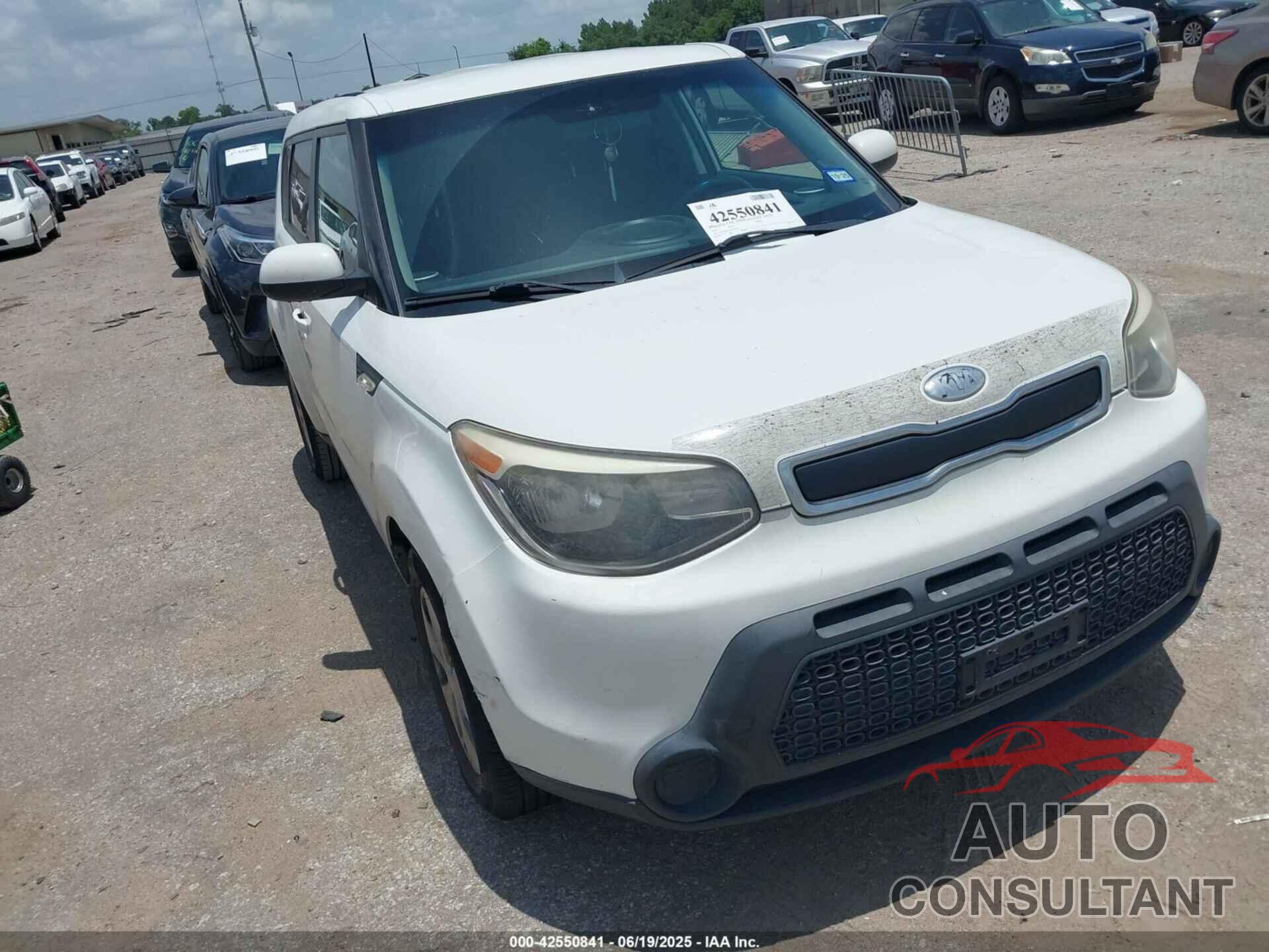KIA SOUL 2014 - KNDJN2A24E7028951