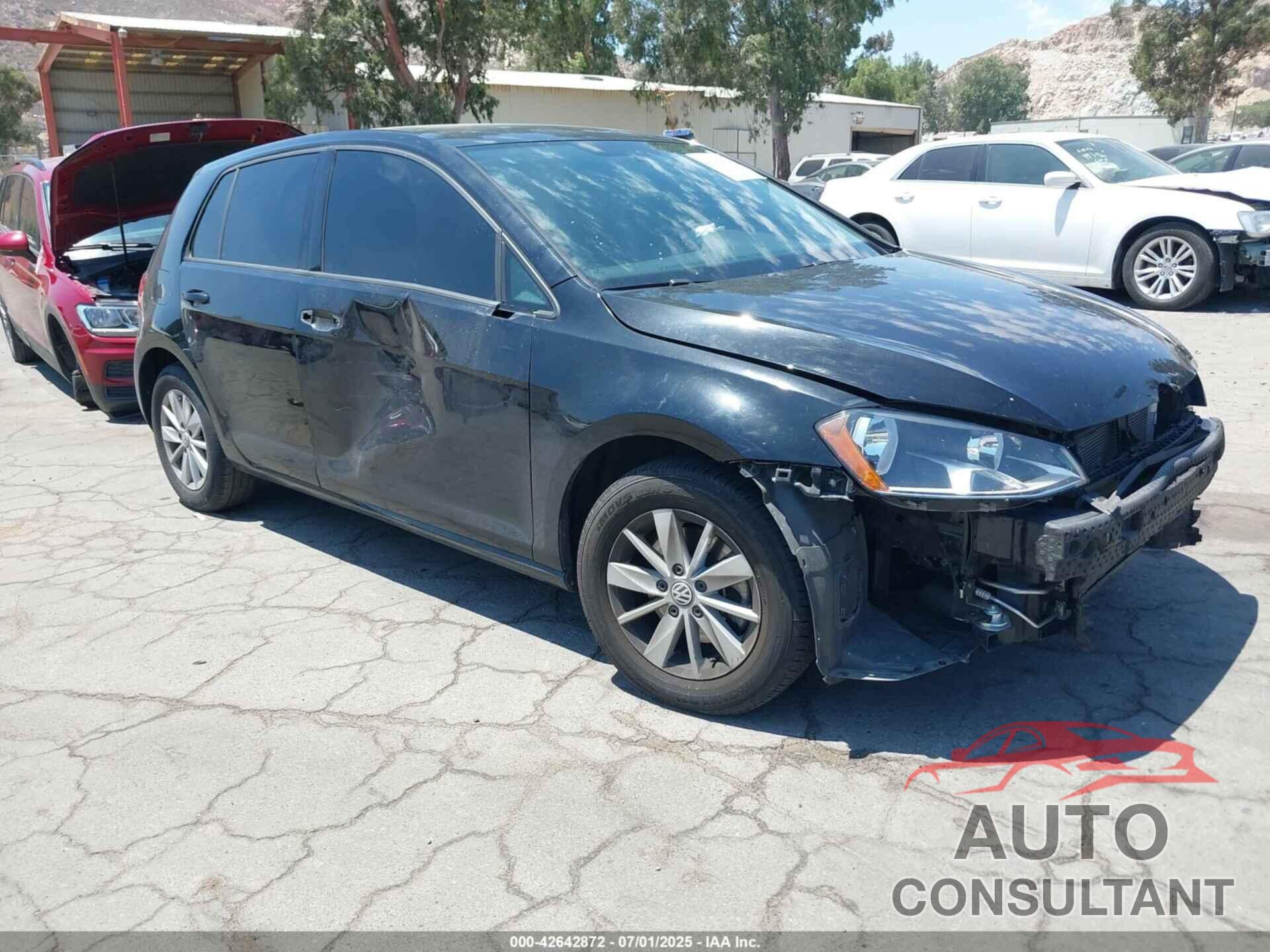 VOLKSWAGEN GOLF 2017 - 3VW217AU3HM050770