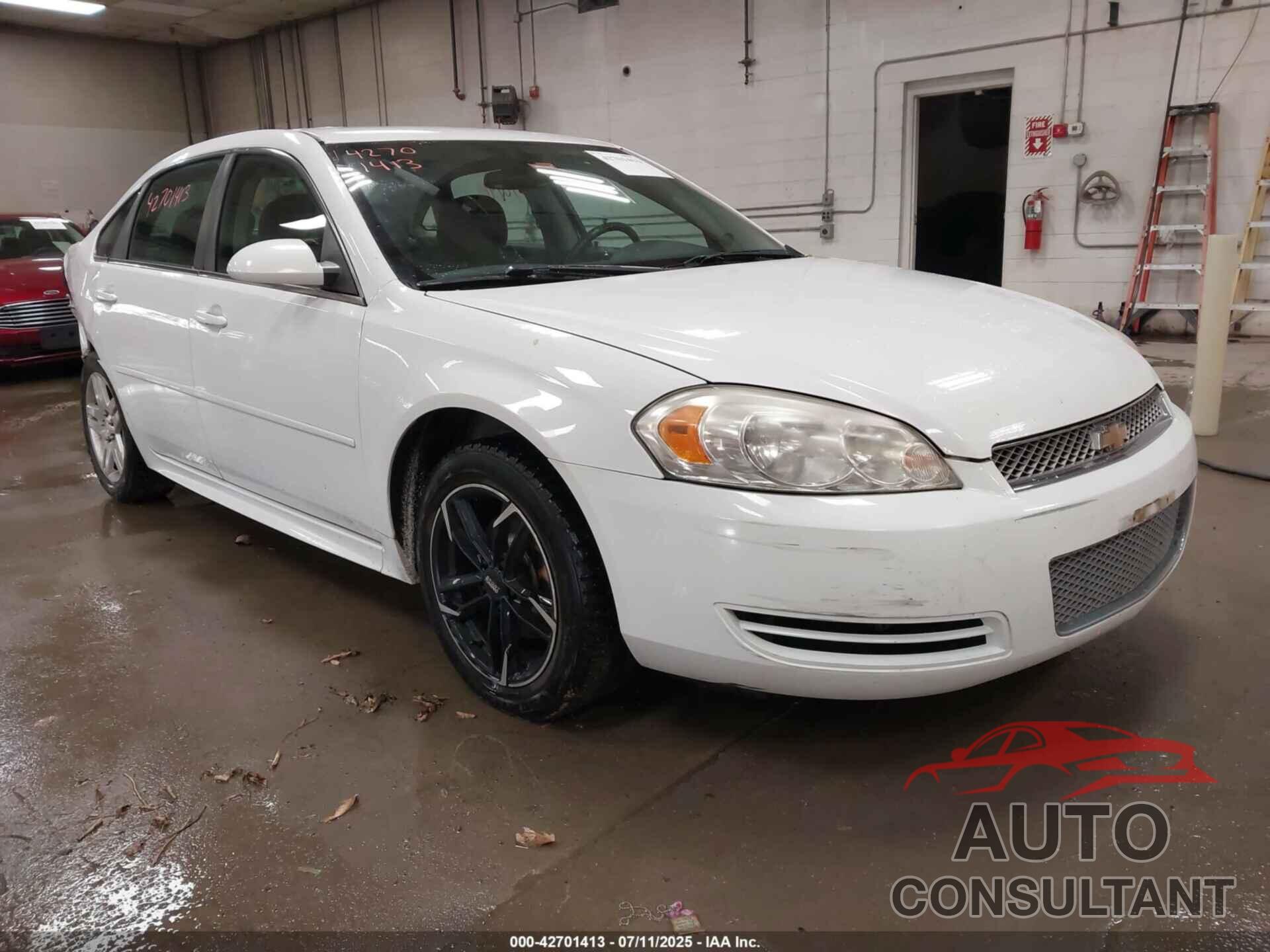 CHEVROLET IMPALA 2012 - 2G1WG5E34C1215422