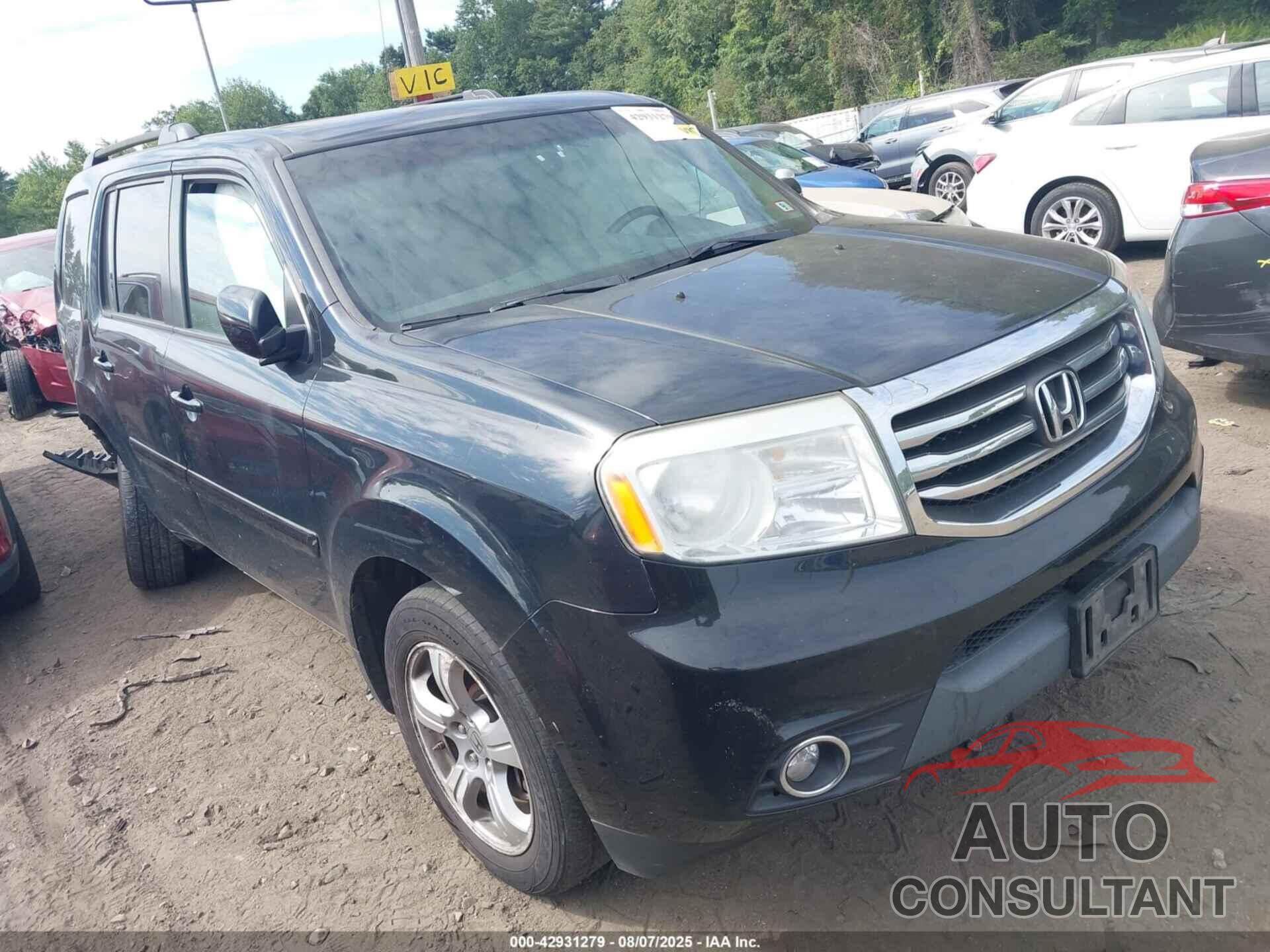 HONDA PILOT 2014 - 5FNYF4H63EB023332