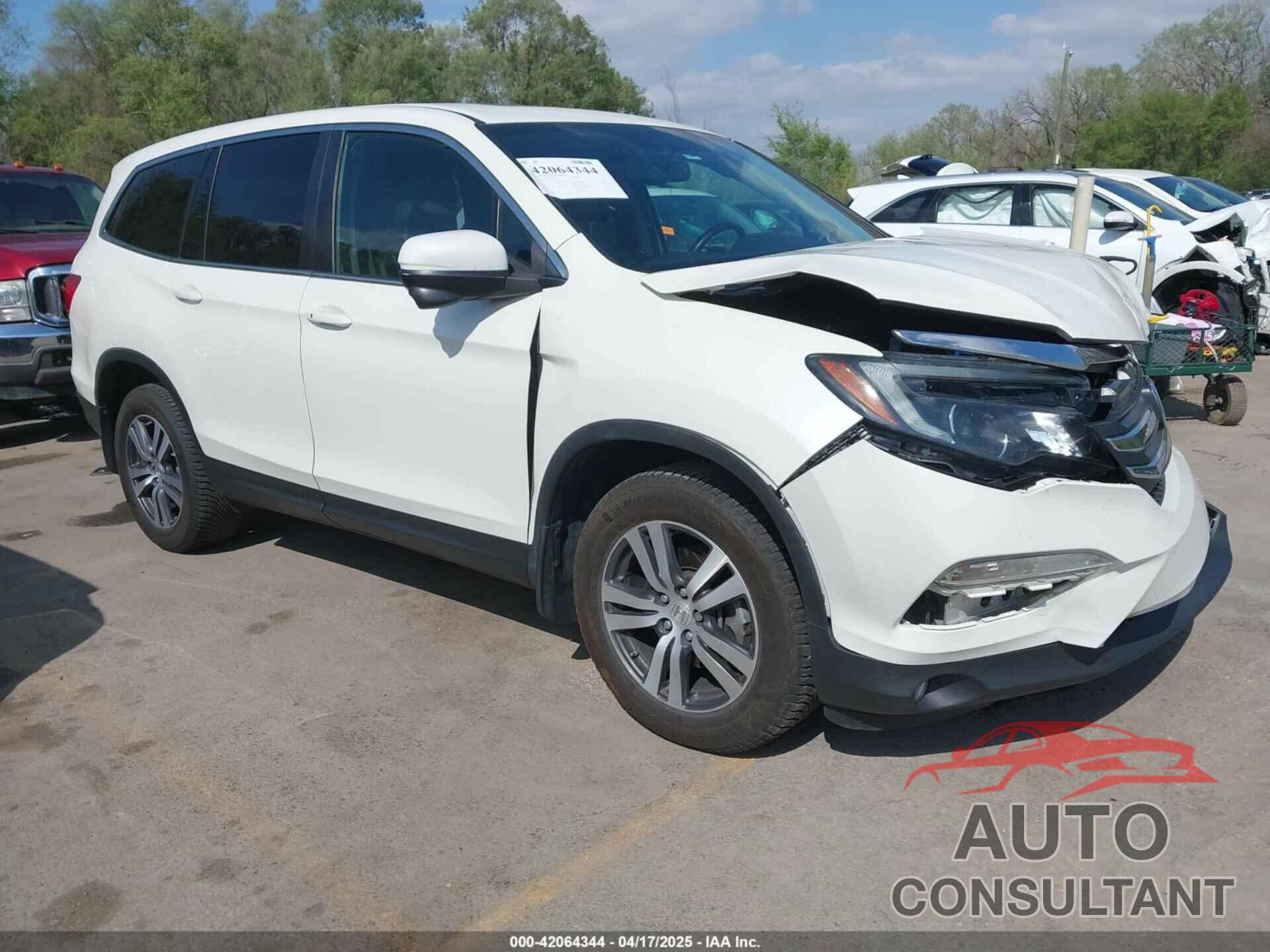 HONDA PILOT 2018 - 5FNYF6H57JB045332