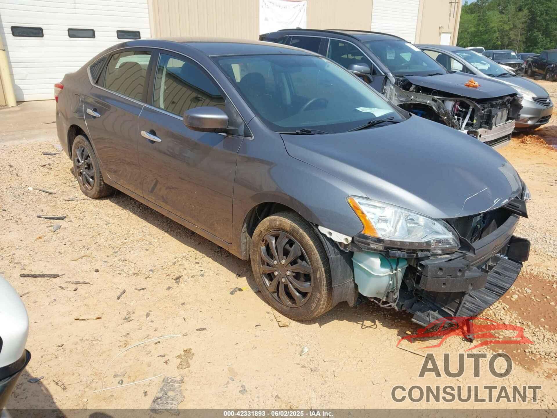 NISSAN SENTRA 2015 - 3N1AB7AP1FY337166