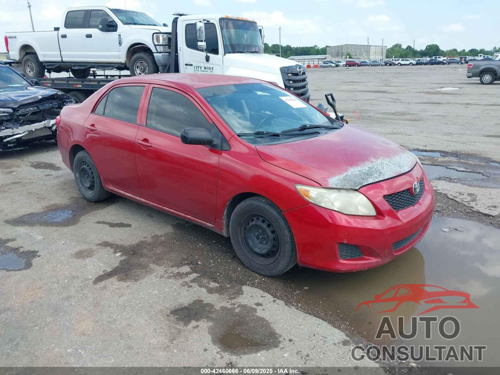 TOYOTA COROLLA 2009 - JTDBL40E99J029281