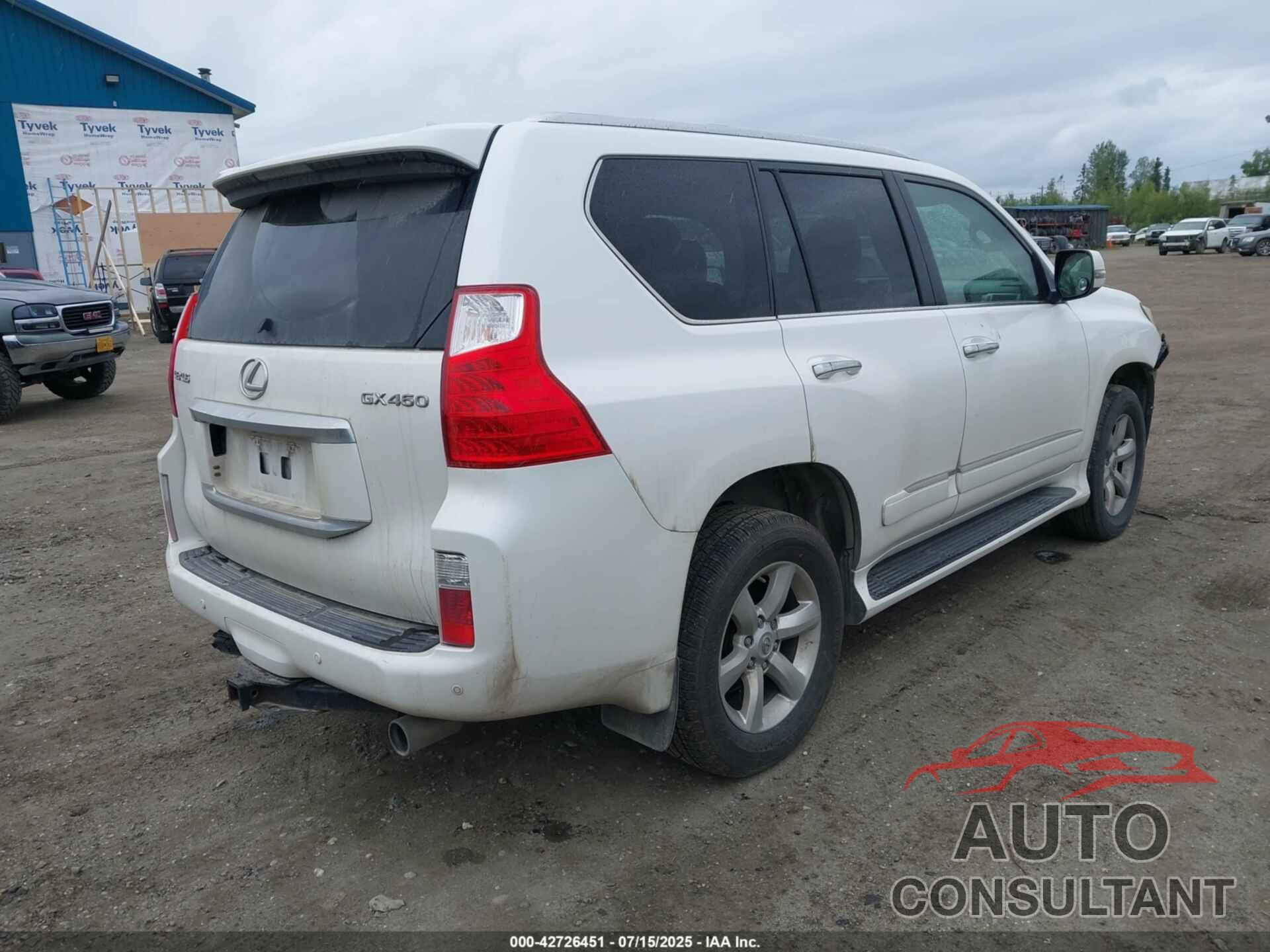 LEXUS GX 460 2010 - JTJJM7FX9A5012283