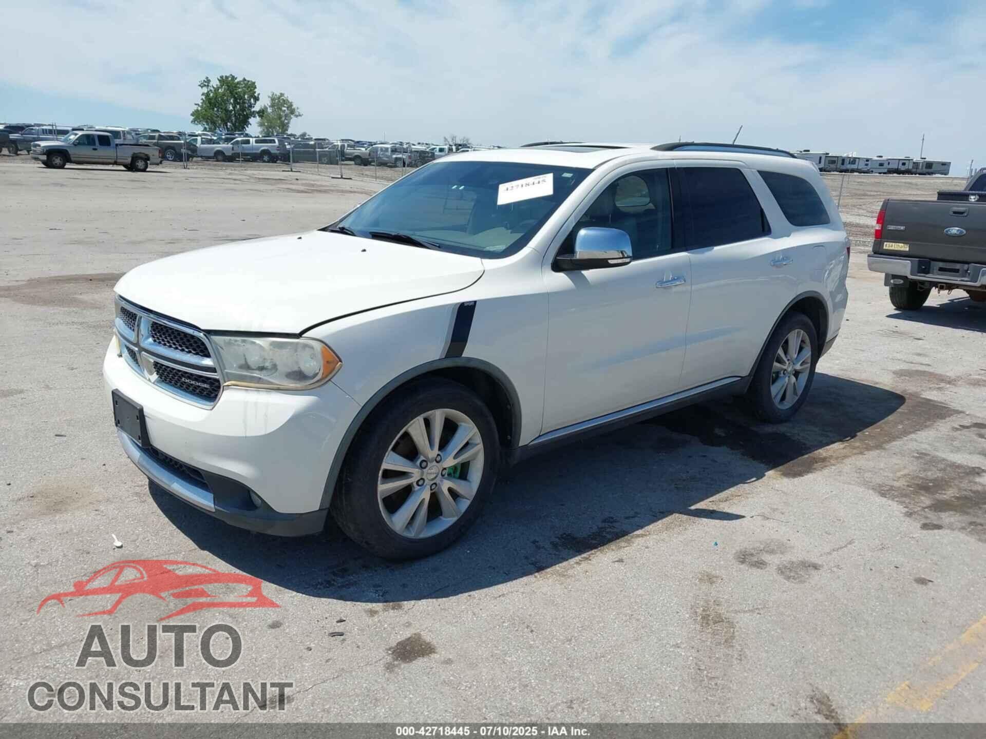 DODGE DURANGO 2011 - 1D4SD4GT2BC638064