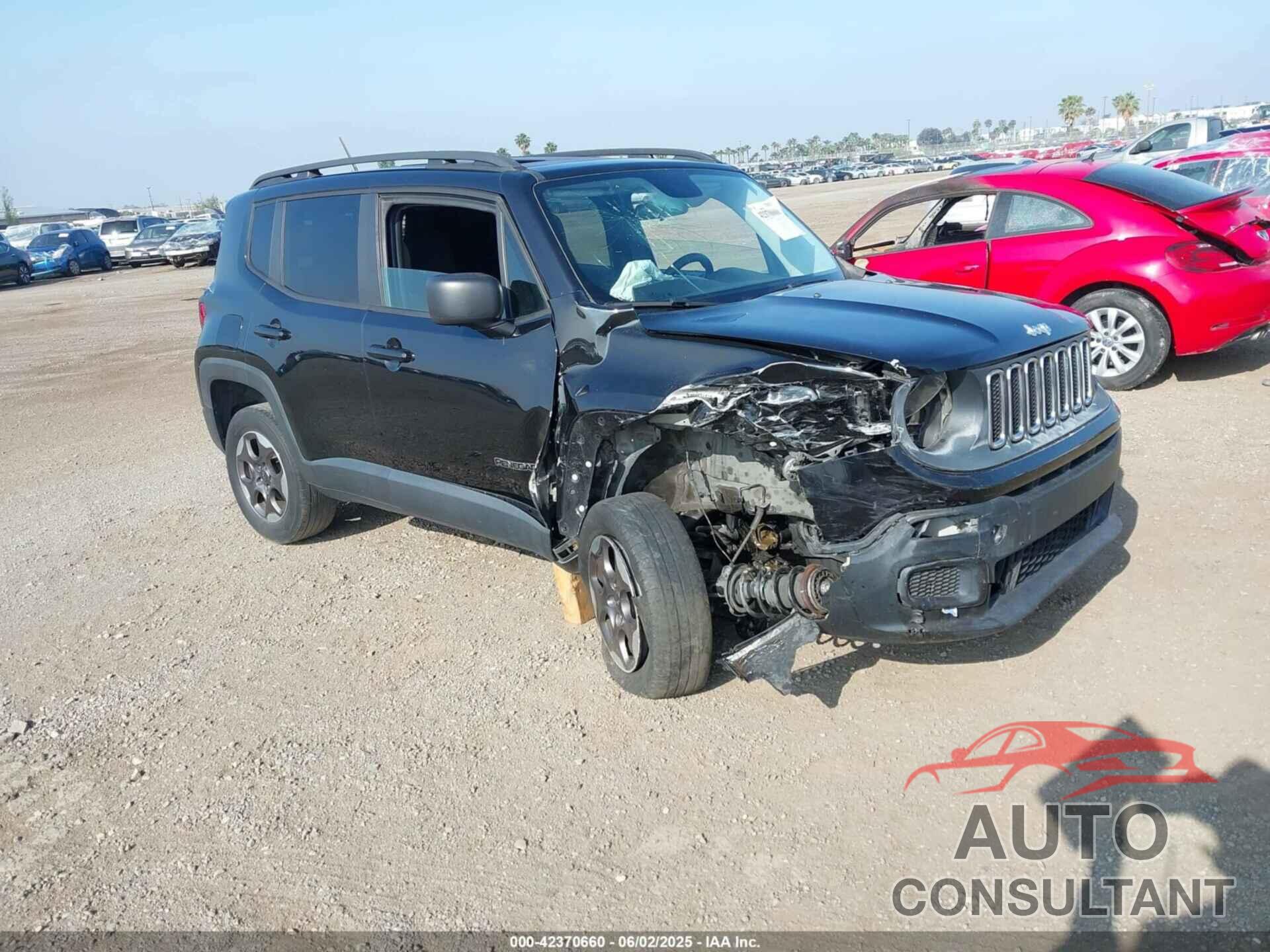 JEEP RENEGADE 2016 - ZACCJAAT3GPE23474