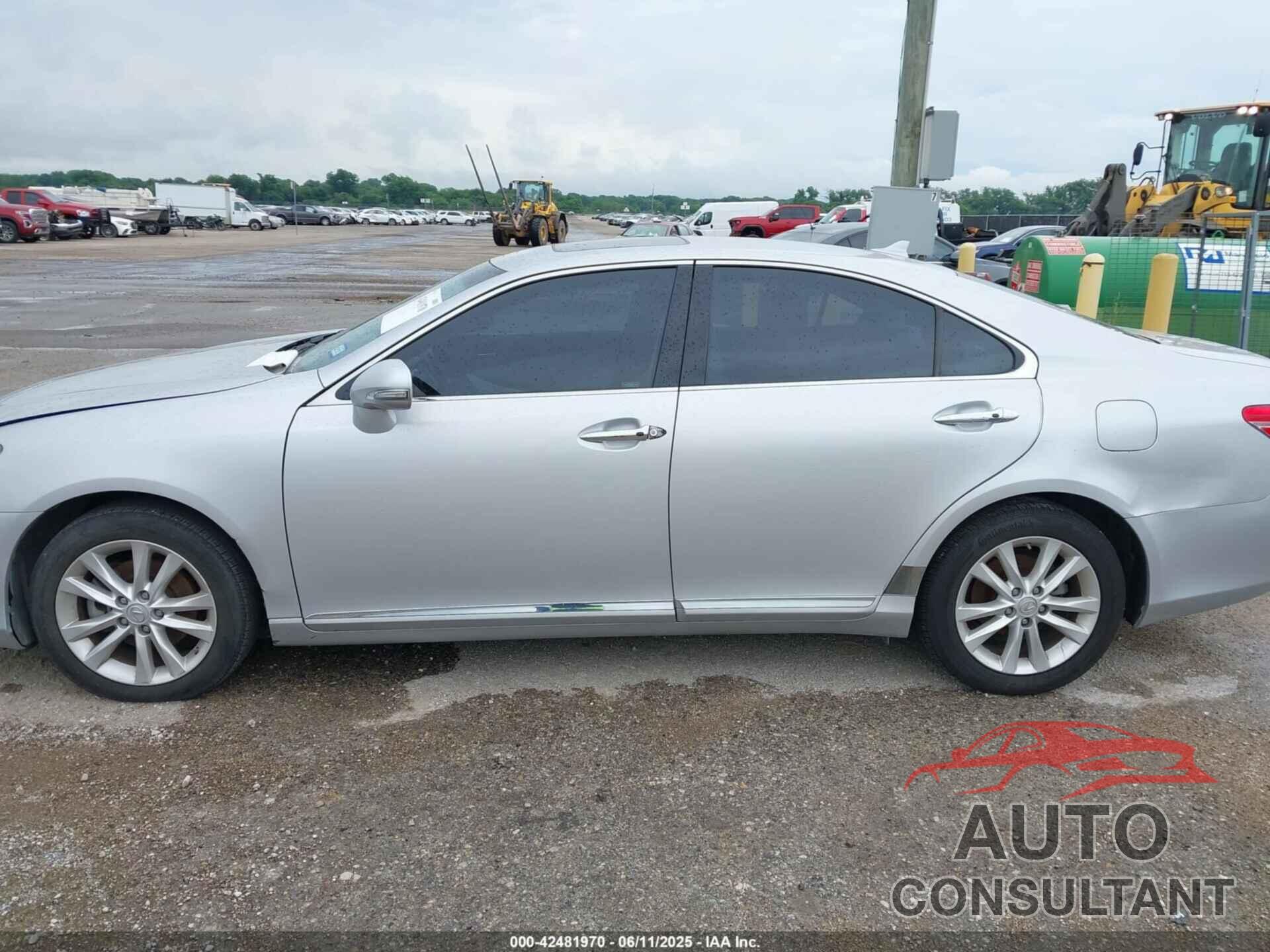 LEXUS ES 350 2012 - JTHBK1EG1C2499297