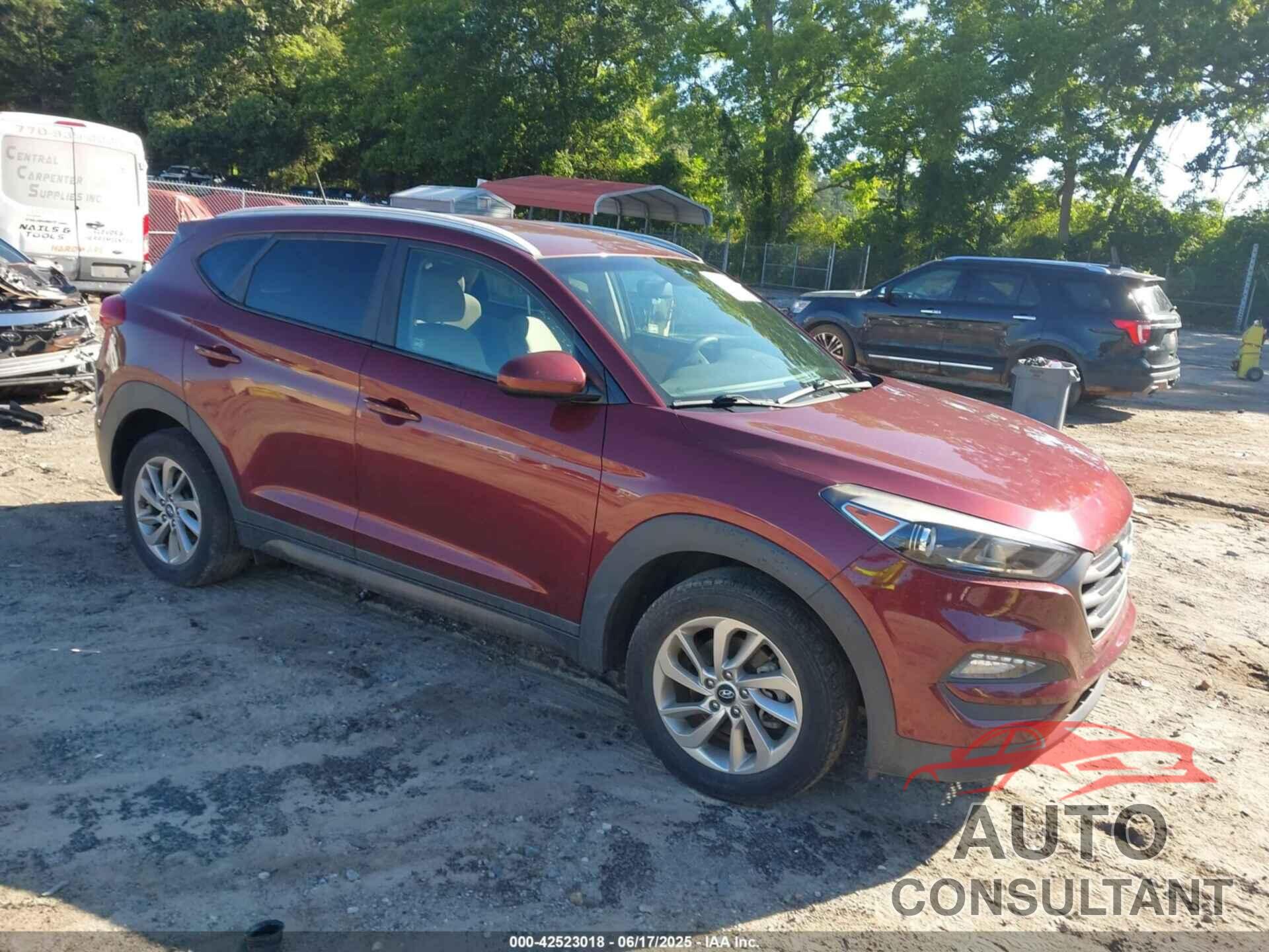 HYUNDAI TUCSON 2016 - KM8J33A49GU157538