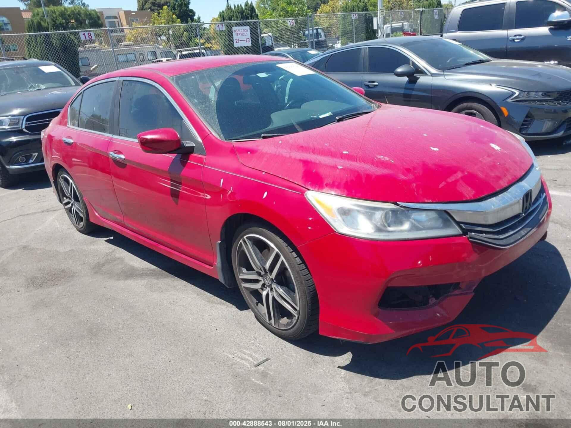 HONDA ACCORD 2016 - 1HGCR2F5XGA225856