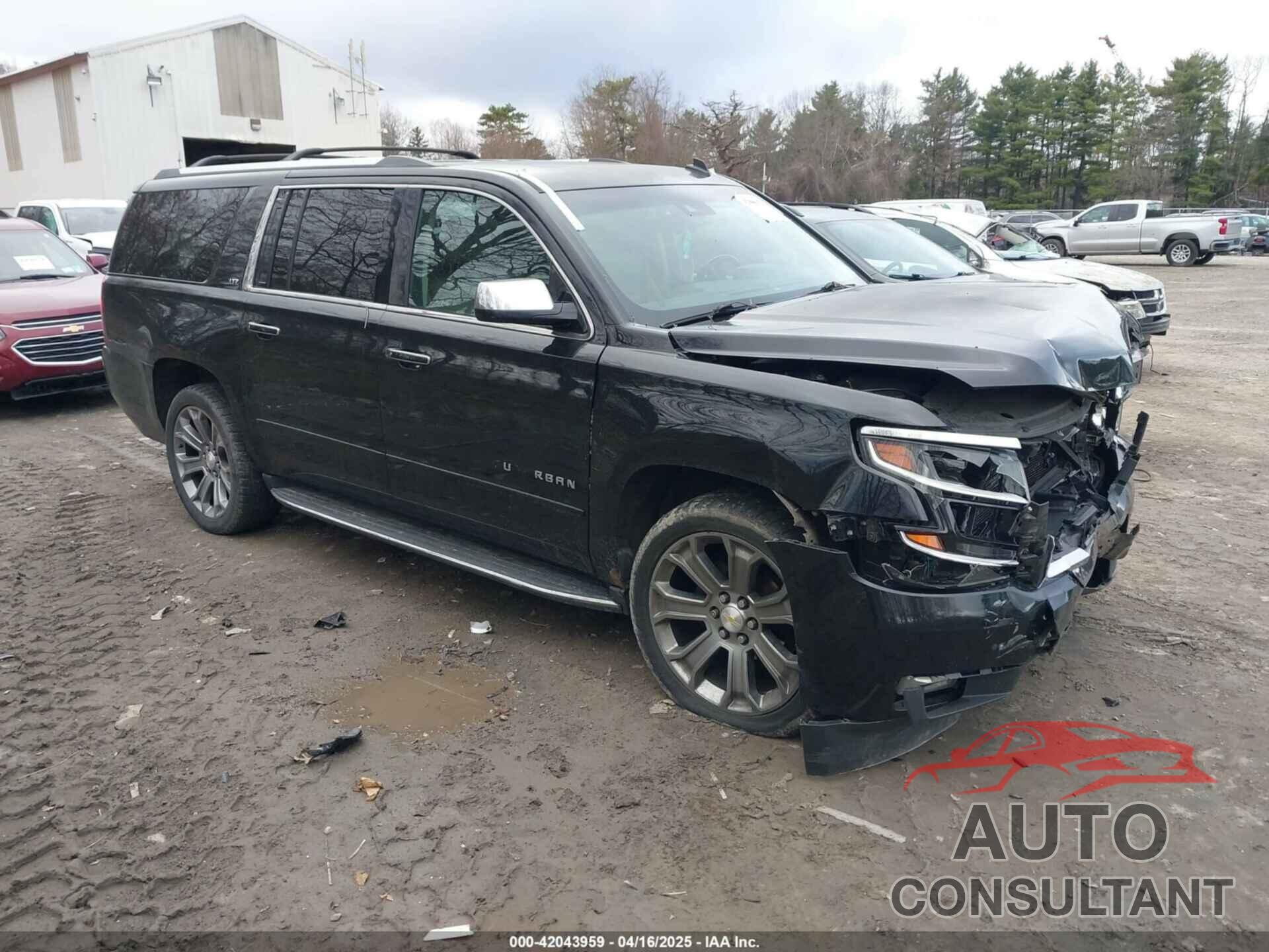 CHEVROLET SUBURBAN 1500 2015 - 1GNSKKKC8FR159981