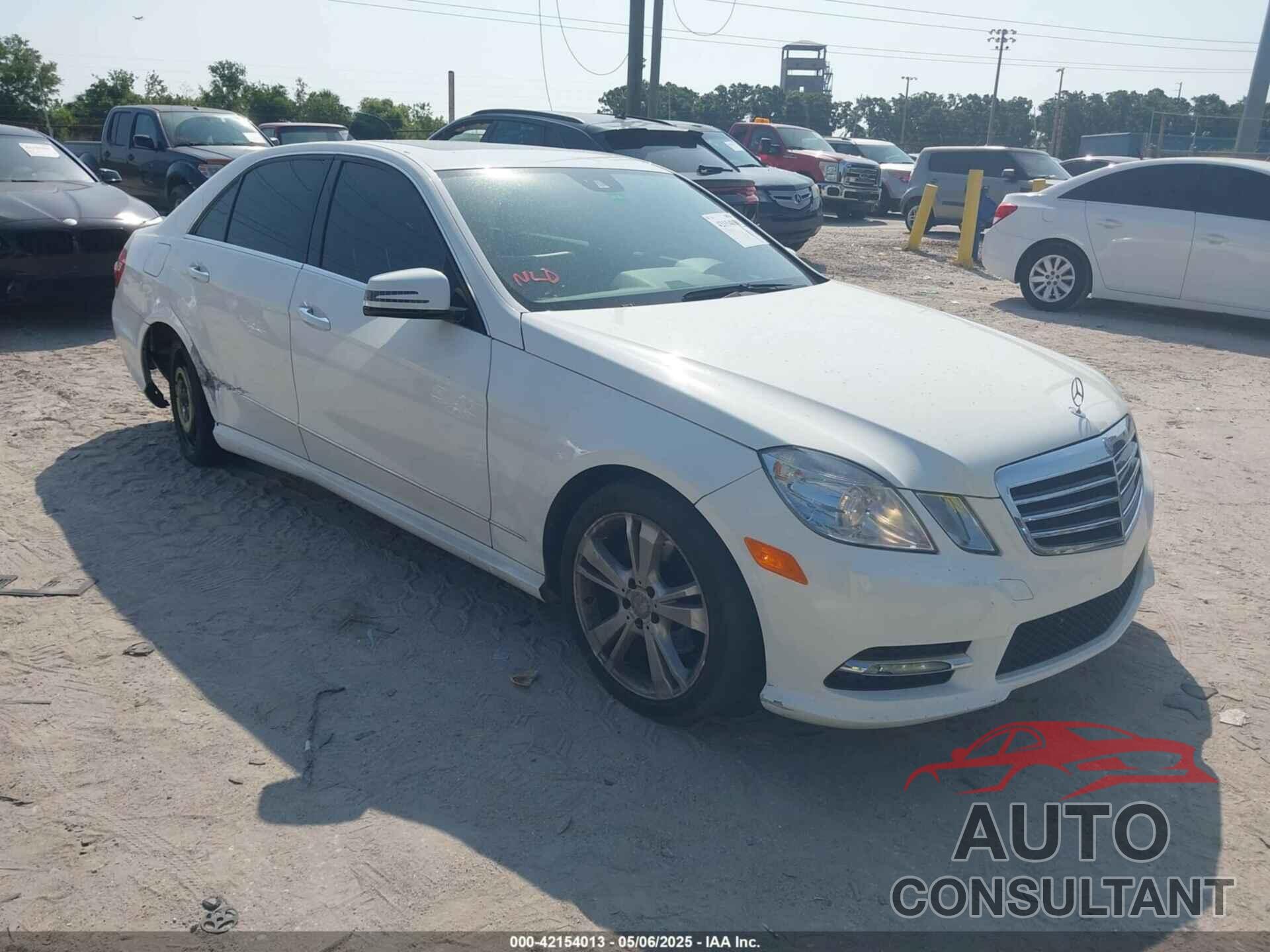 MERCEDES-BENZ E 2013 - WDDHF5KB3DA664800